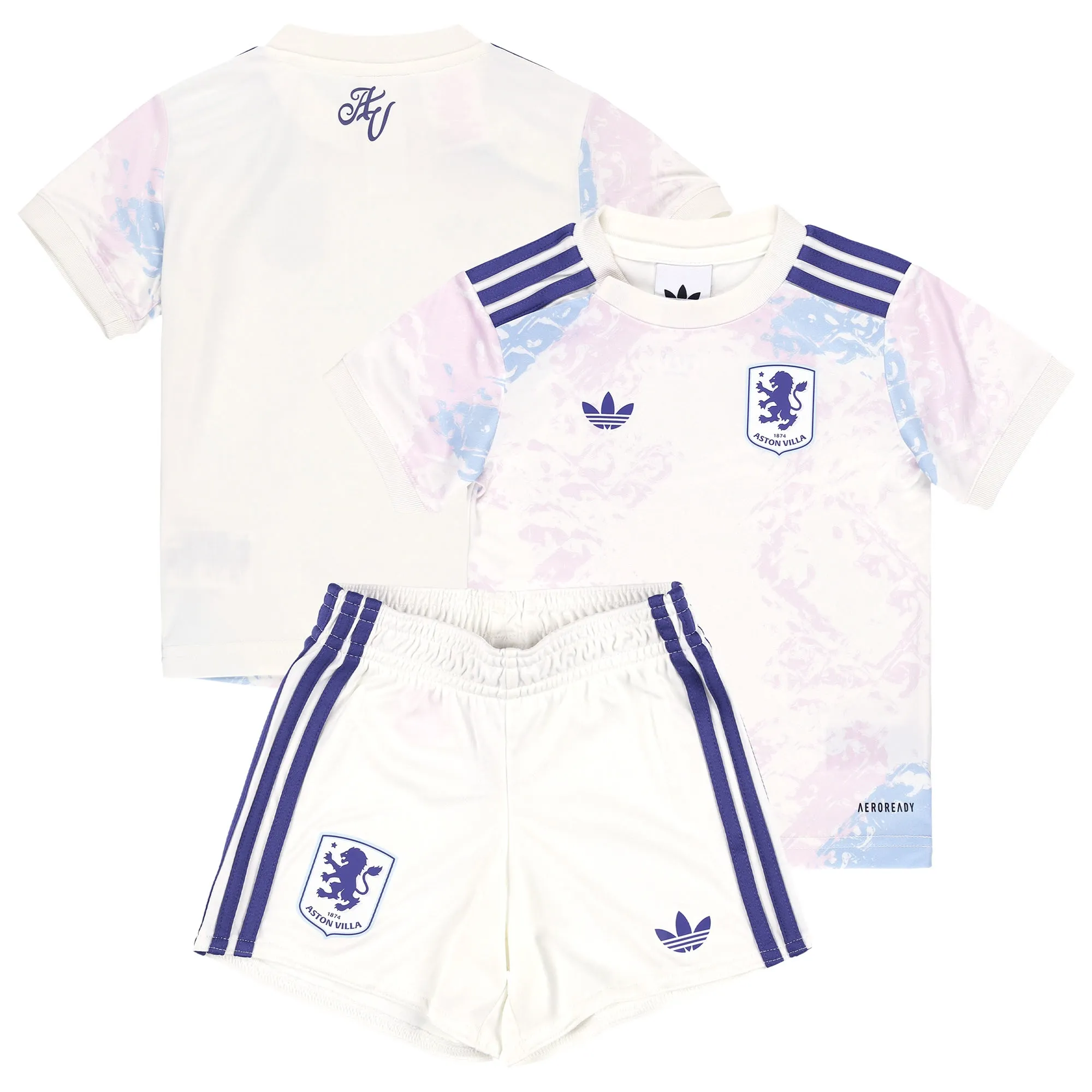 Aston Villa adidas Third Baby Kit 2025-26
