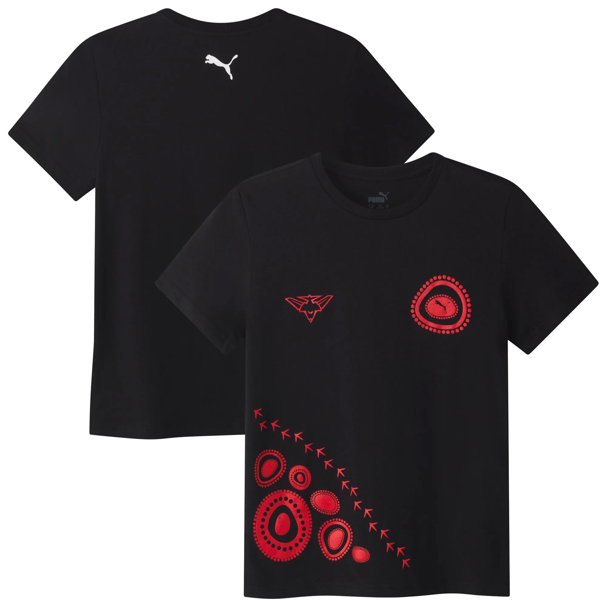 Essendon FC 2025 Puma Dreamtime Tee - Youth