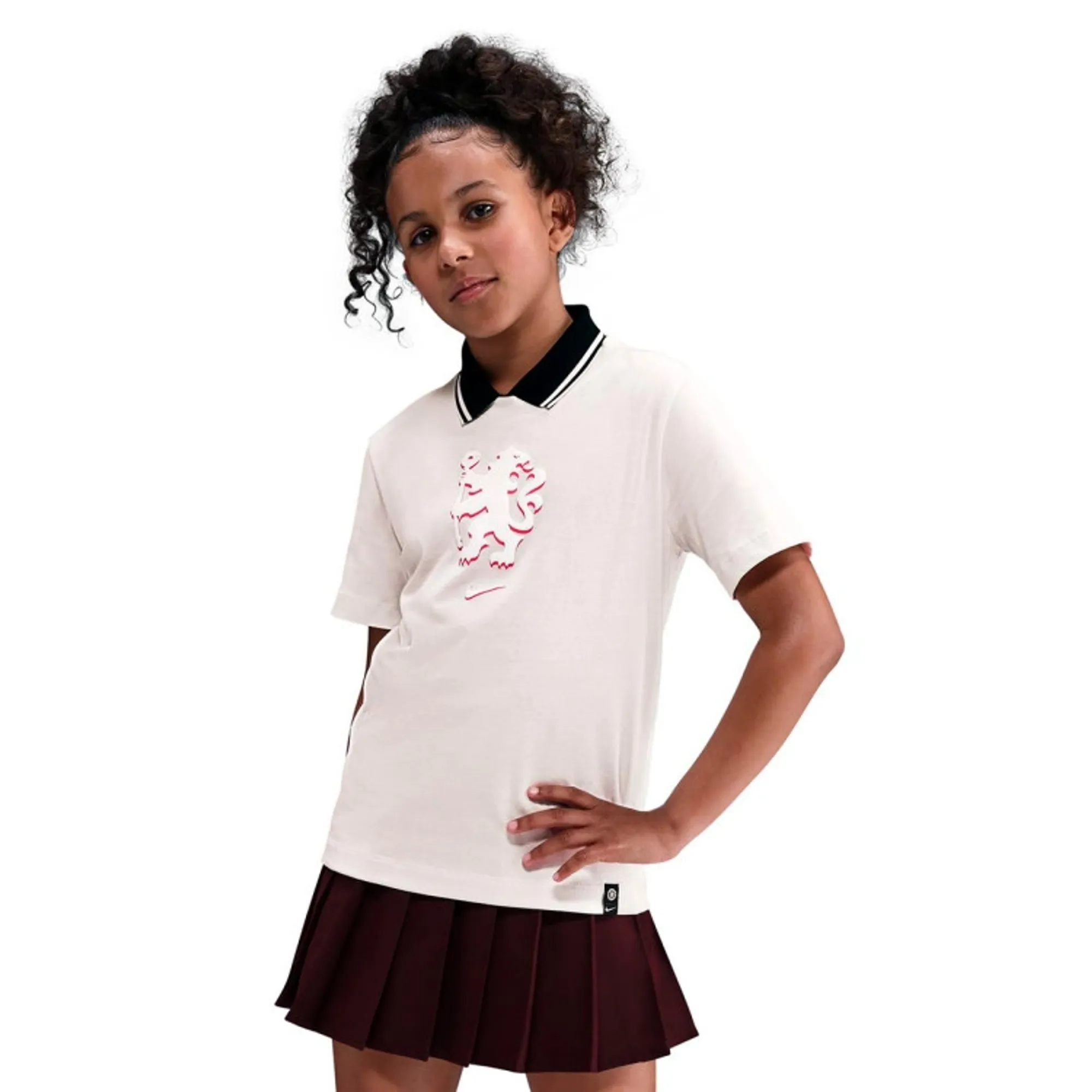 Chelsea Nike Lion T-Shirt - Phantom - Kids