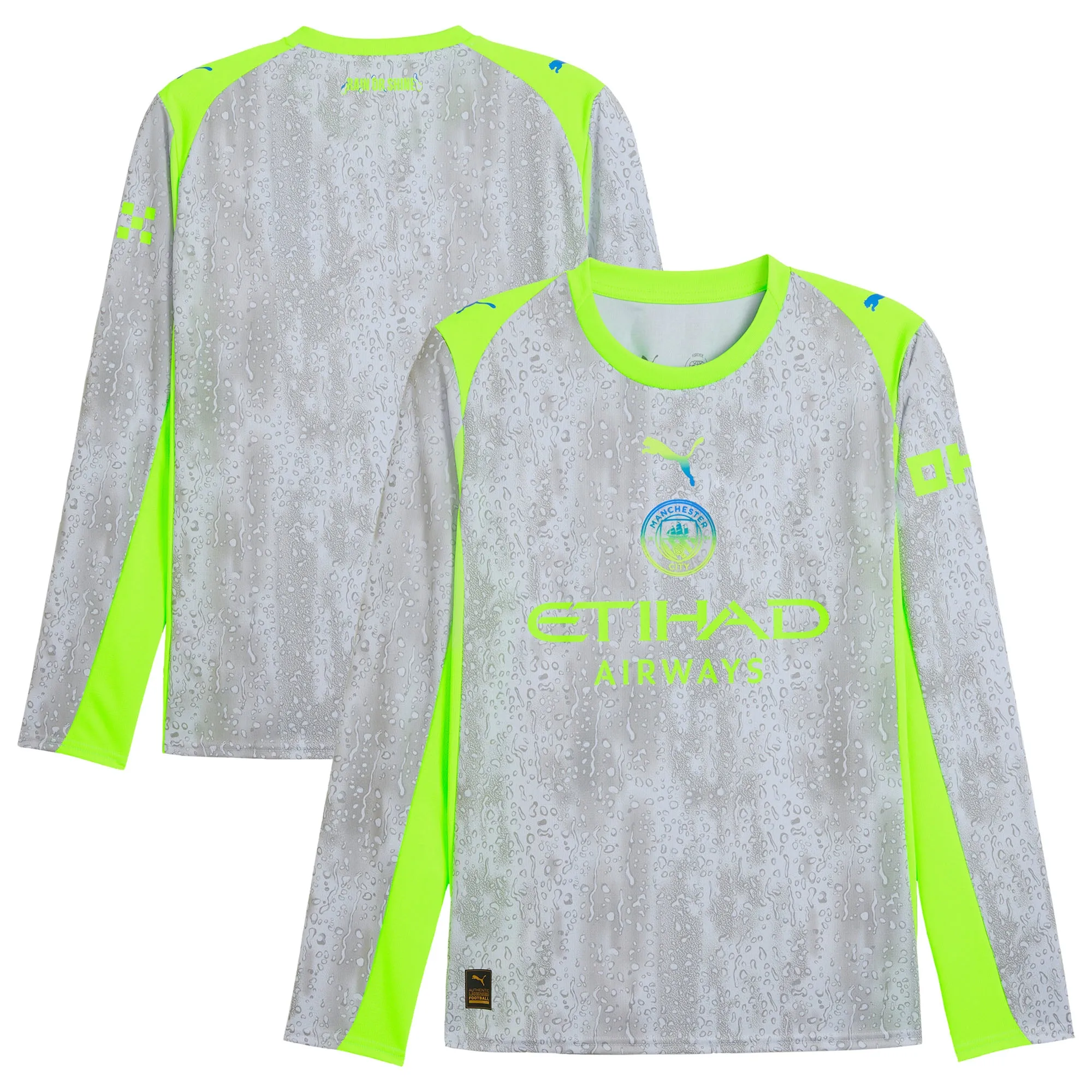 Manchester City PUMA Third Shirt 2025-26 - Long Sleeve