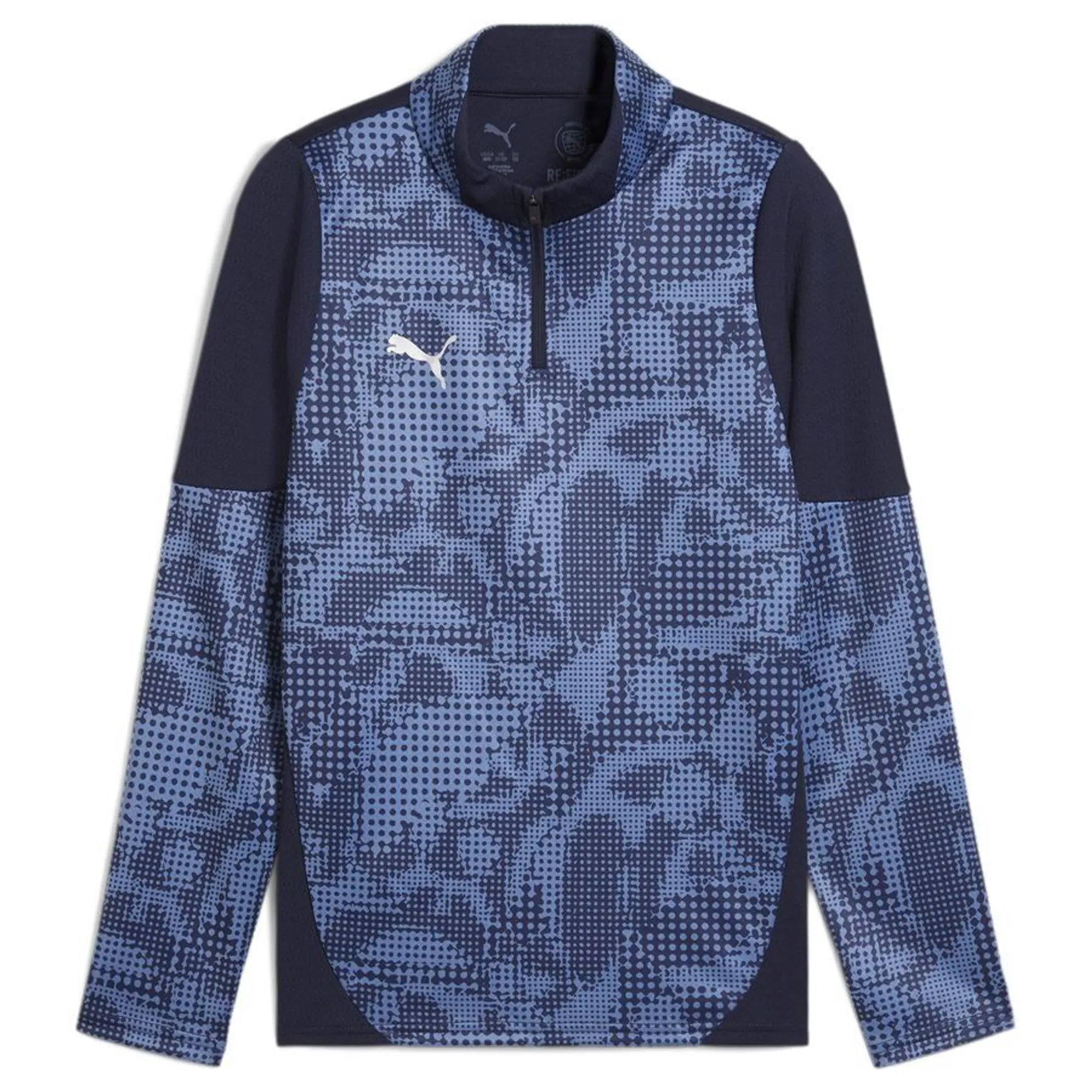 Derby County PUMA Training 1/4 Zip Top - Navy - Kids