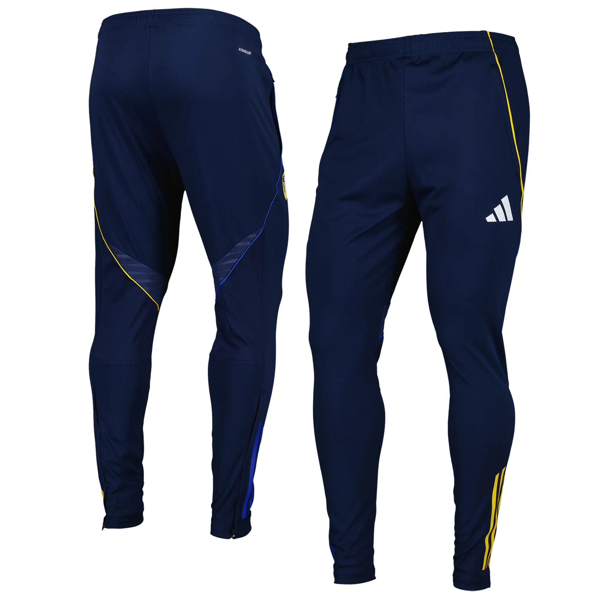 Leeds United adidas Training Pants - Navy