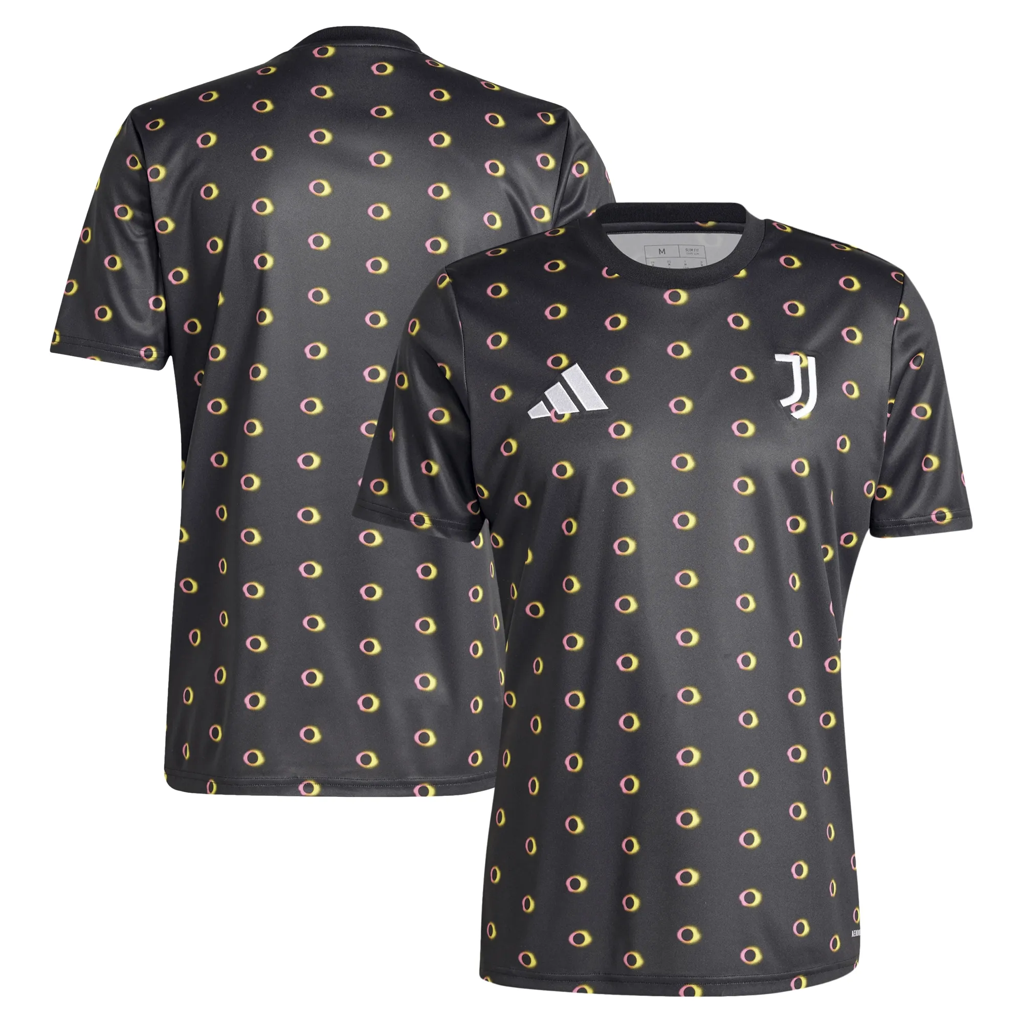 Juventus adidas Pre Match T Shirt - Black