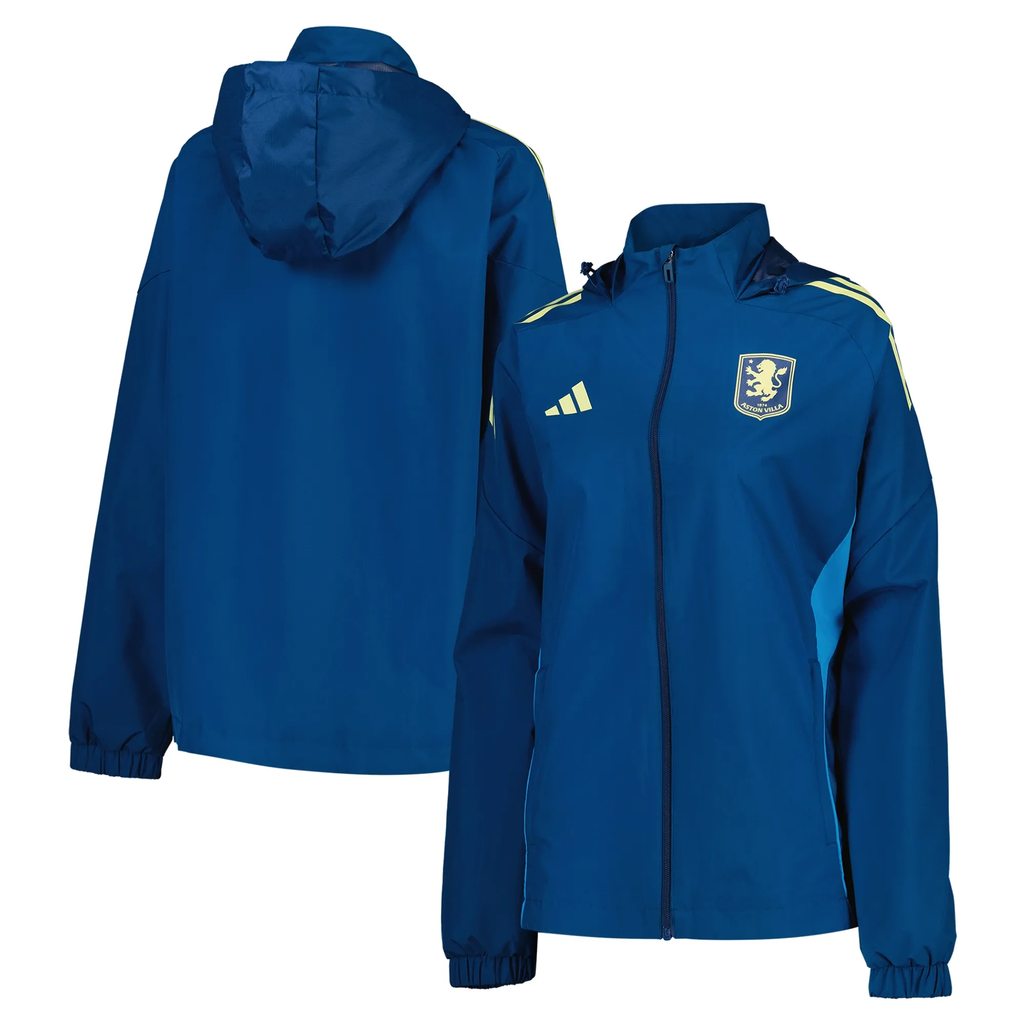 Aston Villa adidas Training All Weather Jacket - Navy - Womens