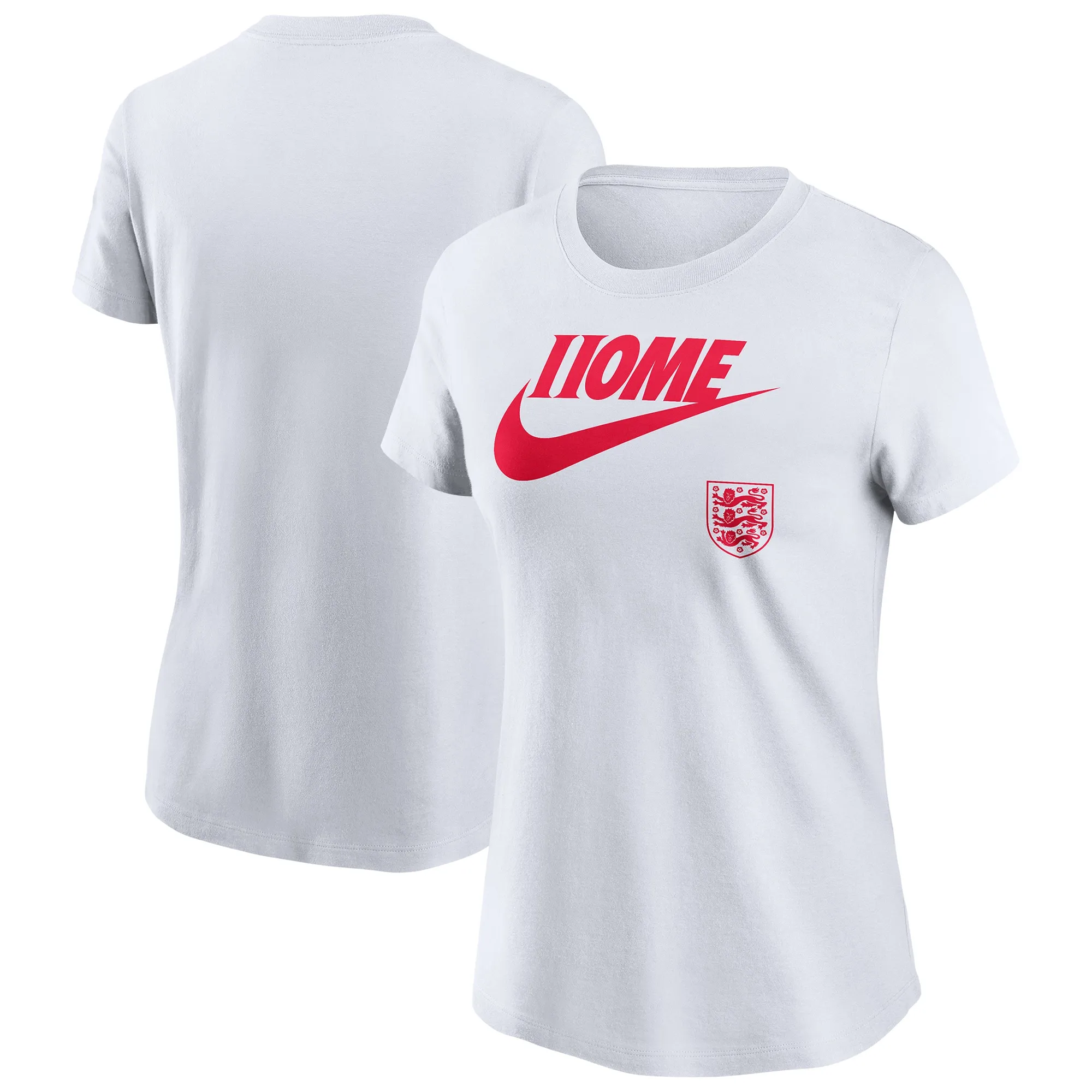 England Lionesses Nike Winners T-Shirt - White - Womens