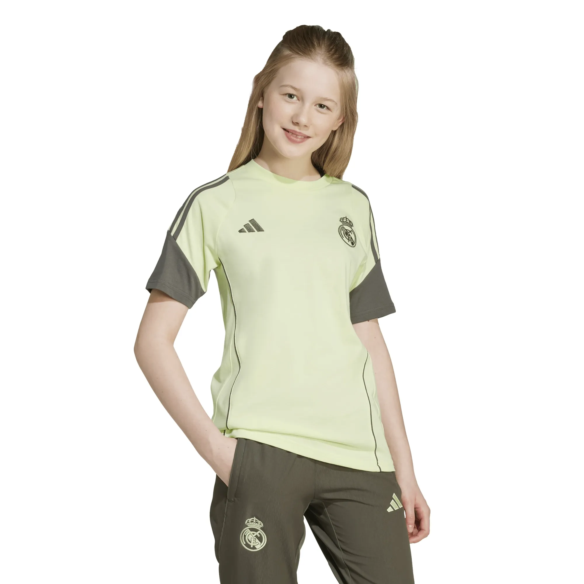 Real Madrid adidas Training T-Shirt - Green - Kids