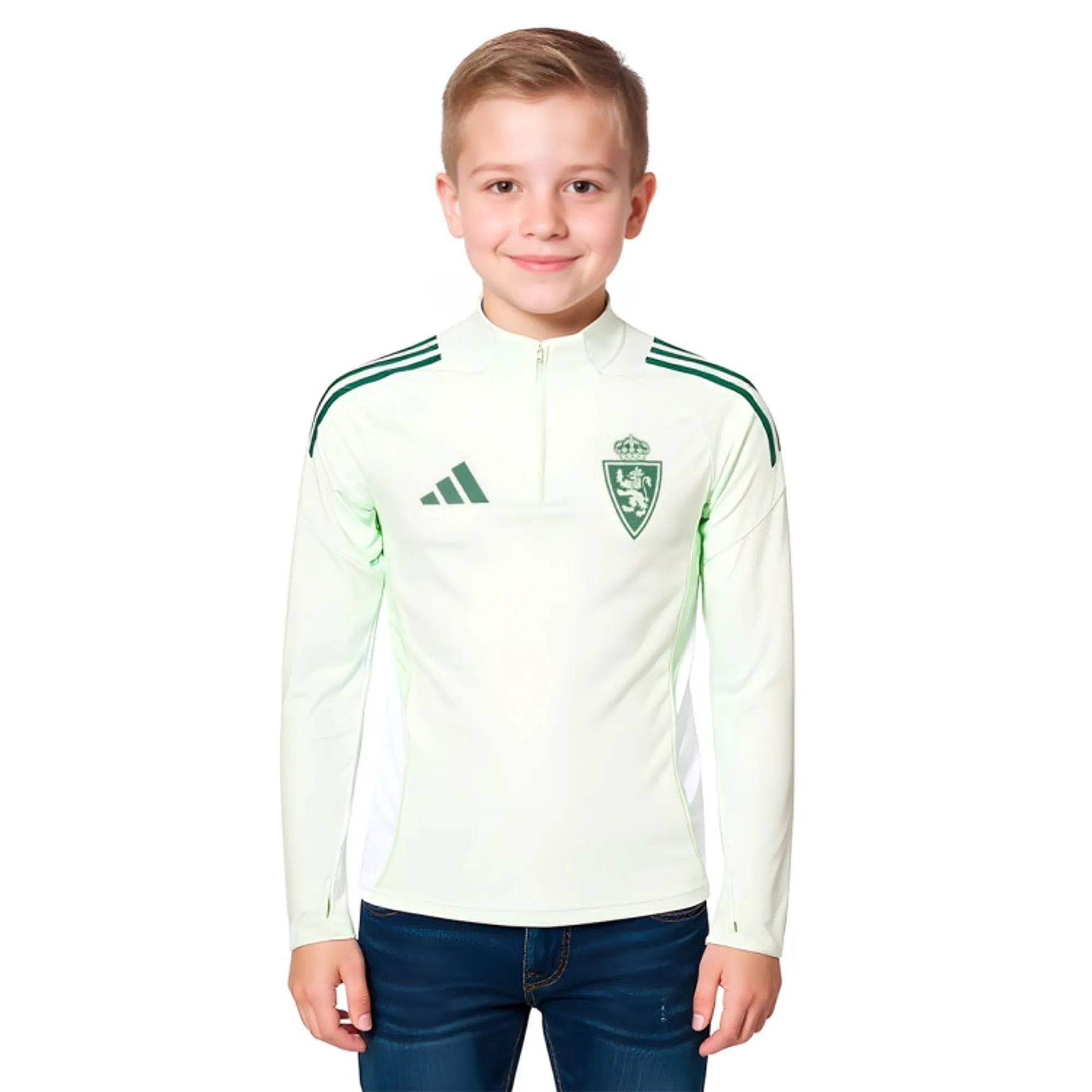 Aston Villa adidas Training Top - Light Green - Kids