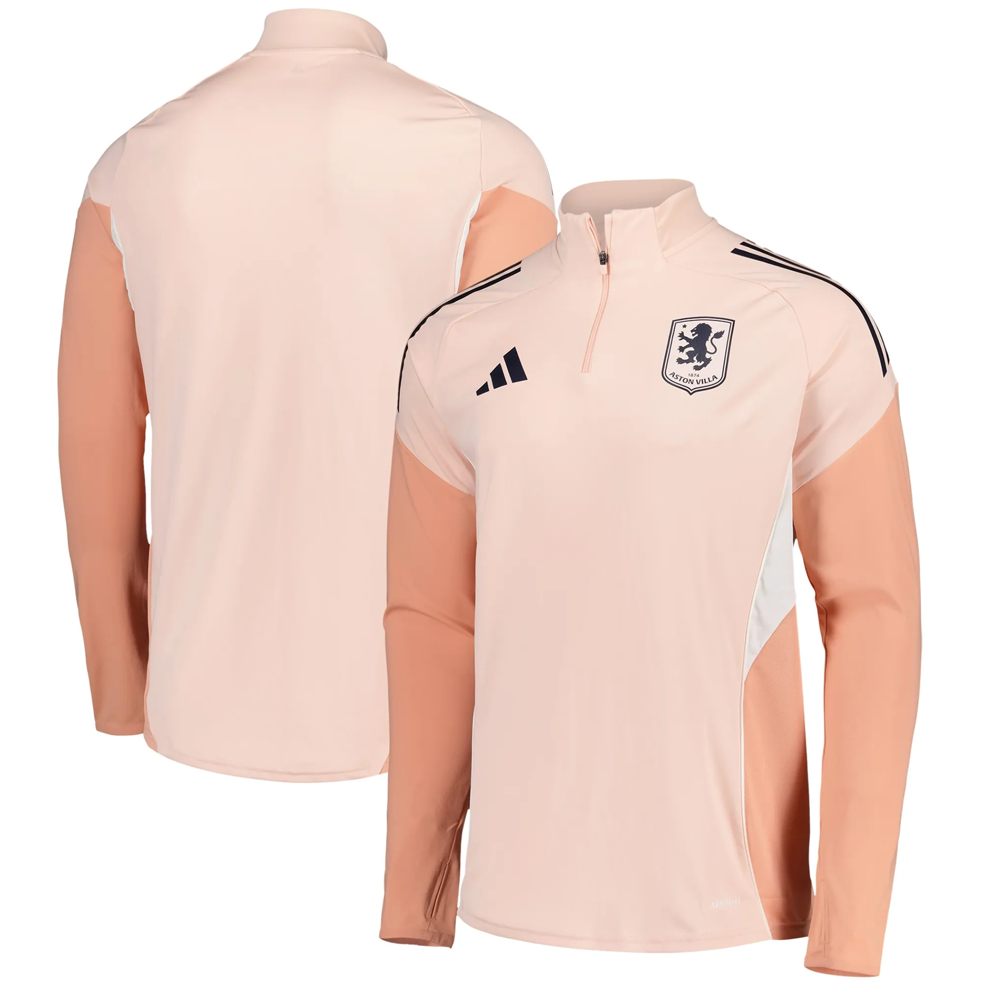 Aston Villa adidas Training Top - Pink