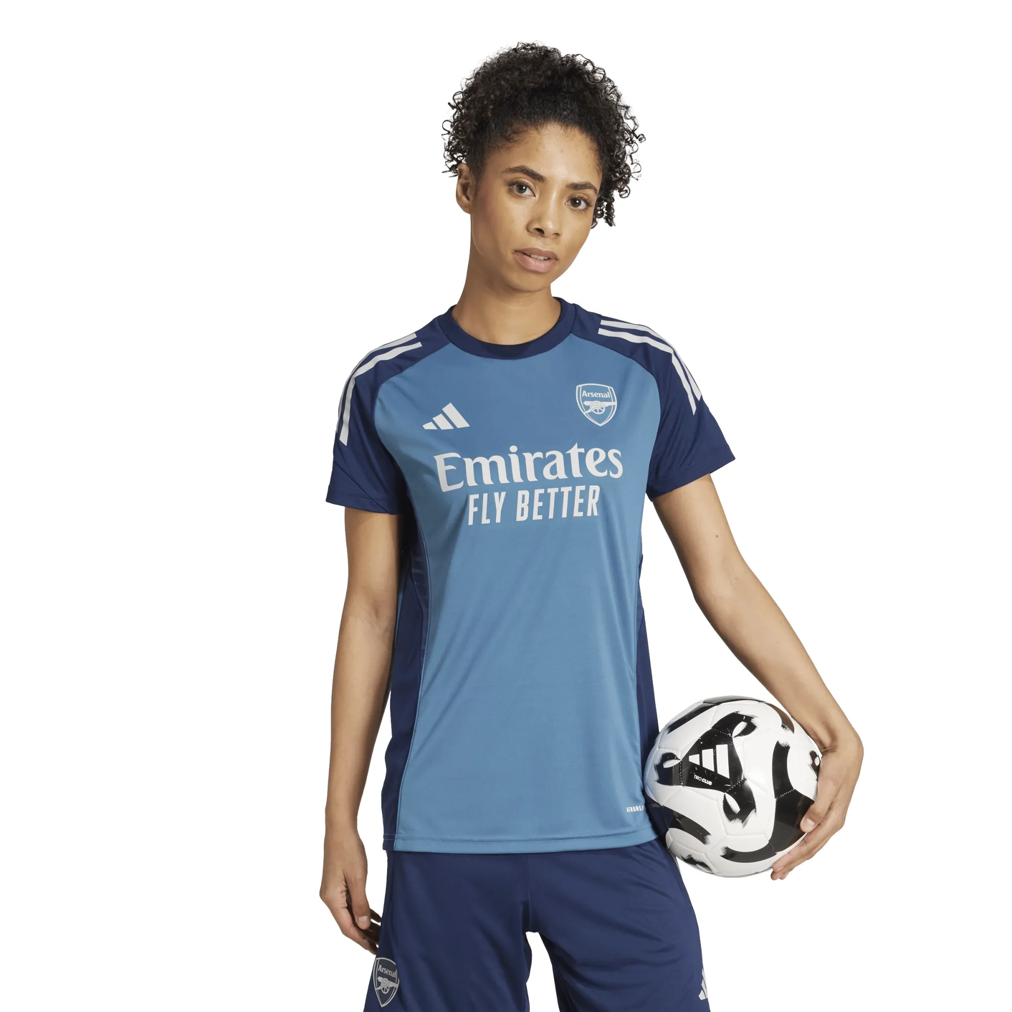 Arsenal adidas Training Jersey - Blue - Womens