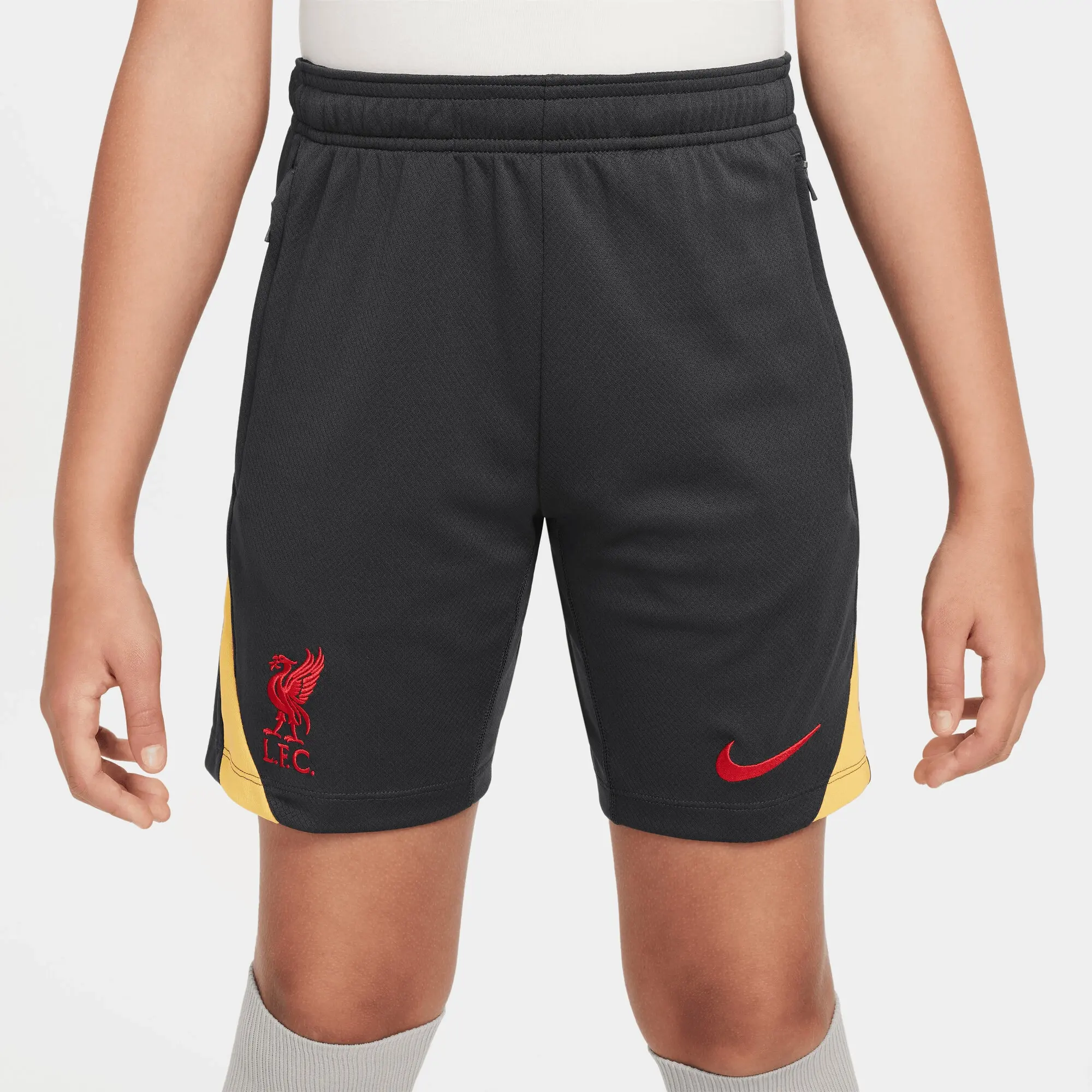 Liverpool Nike Strike Training Short - Dark Grey - Kids