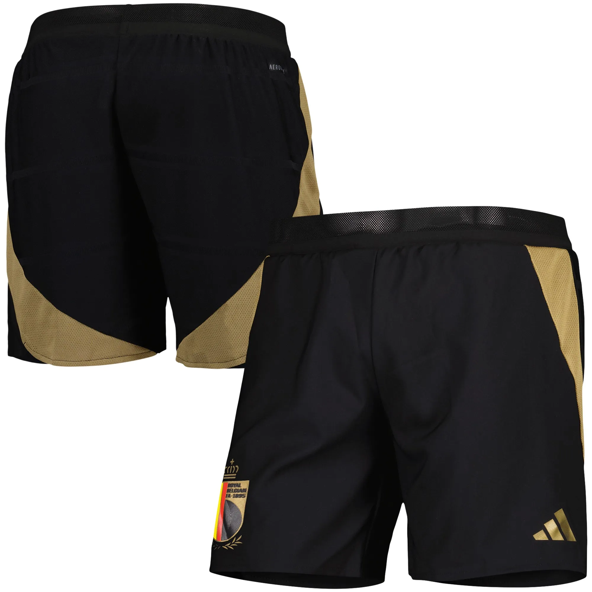 Belgium FA adidas Home Authentic Shorts 2024 - Womens
