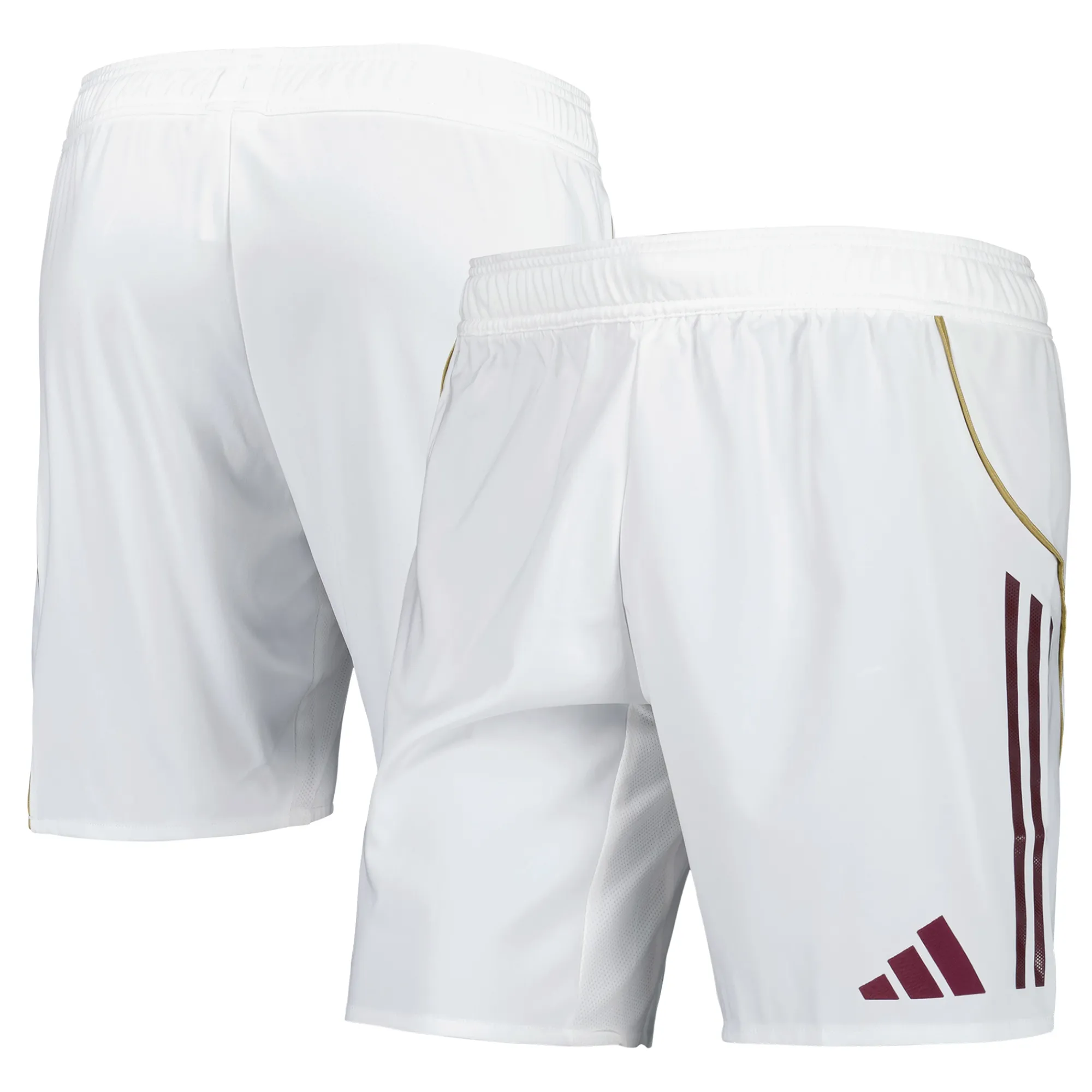 Aston Villa adidas Home Authentic Shorts 2025-26