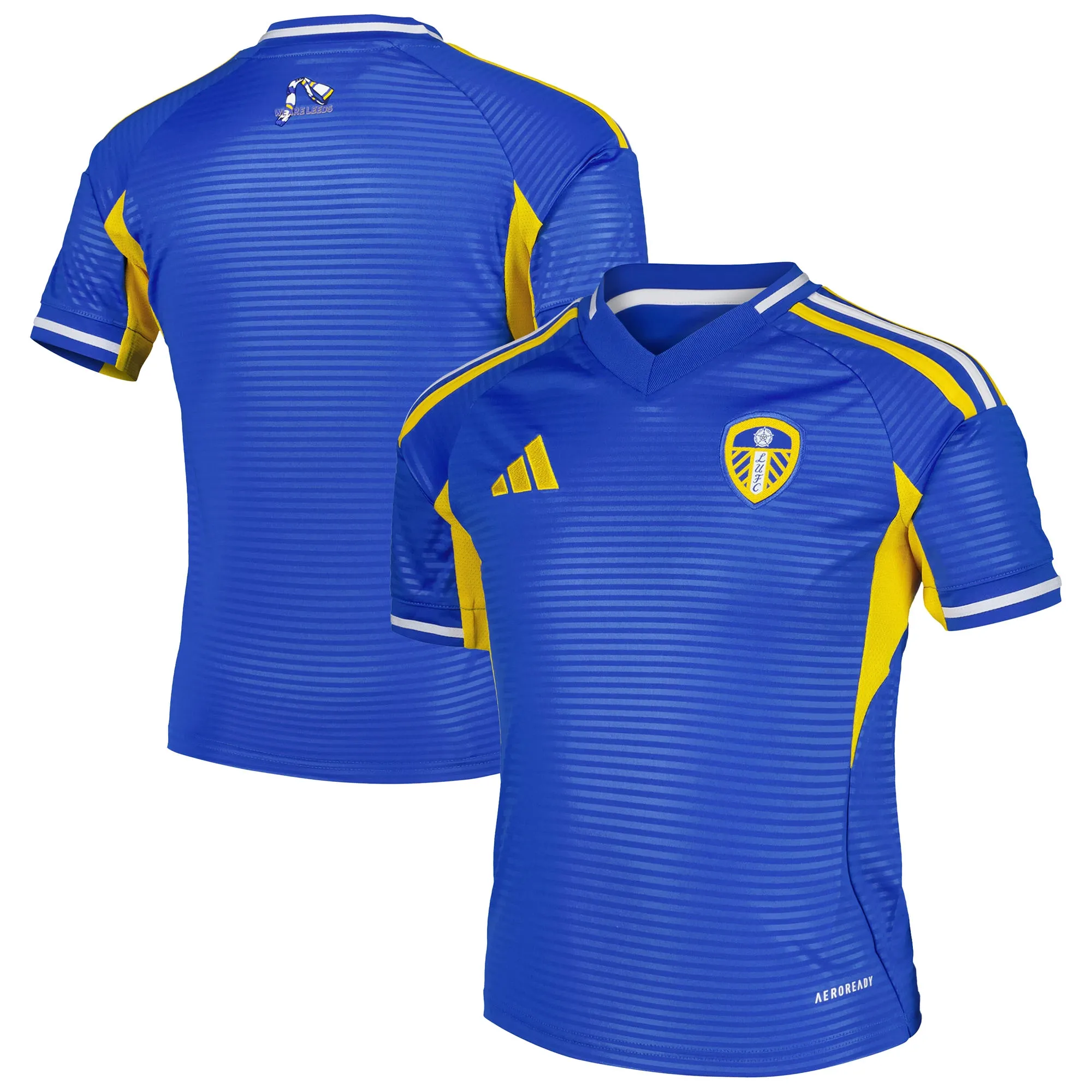 Leeds United adidas Away Shirt 2025-26 - Kids