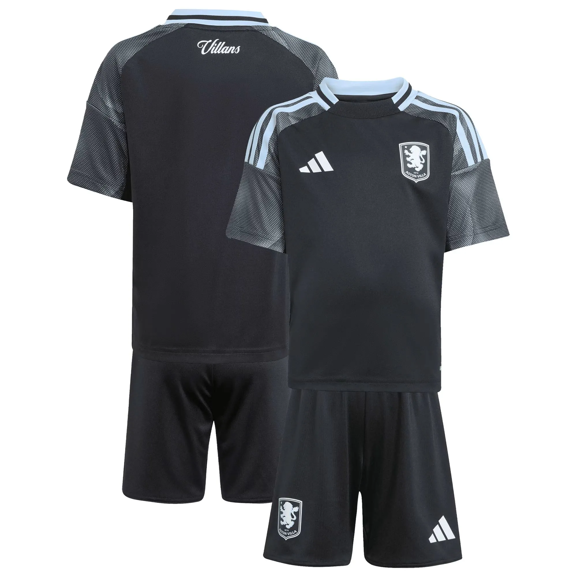 Aston Villa adidas Away Mini Kit 2025-26