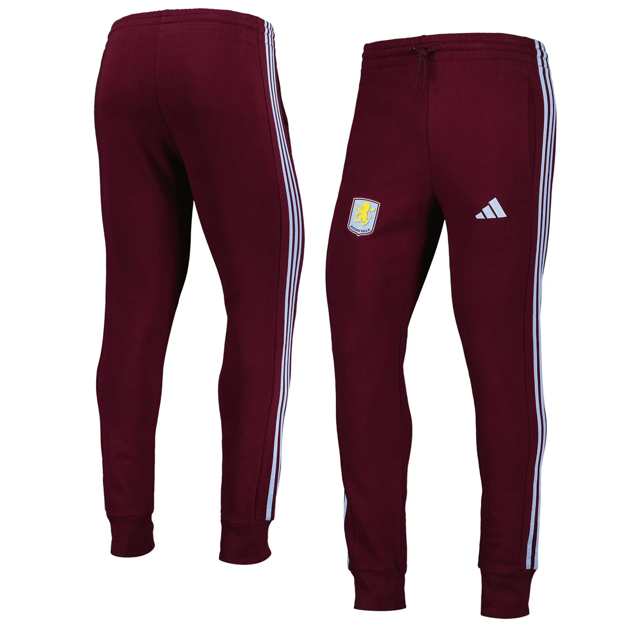 Aston Villa adidas DNA Track Pants - Claret