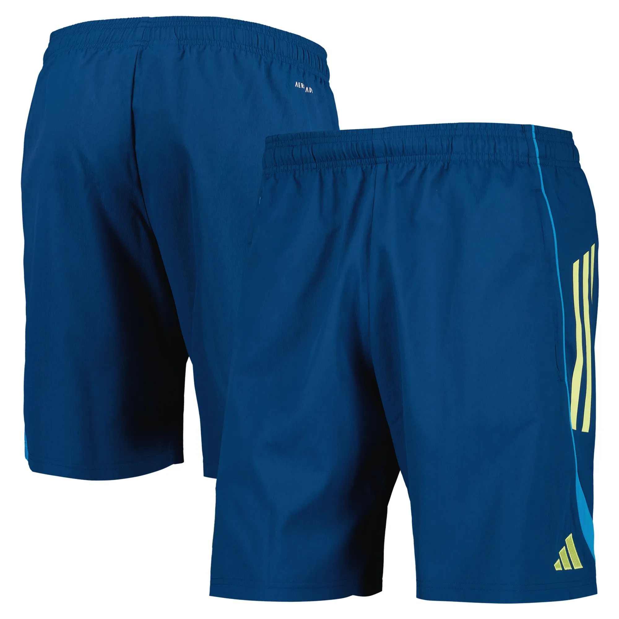 Aston Villa adidas Training Downtime Shorts - Navy
