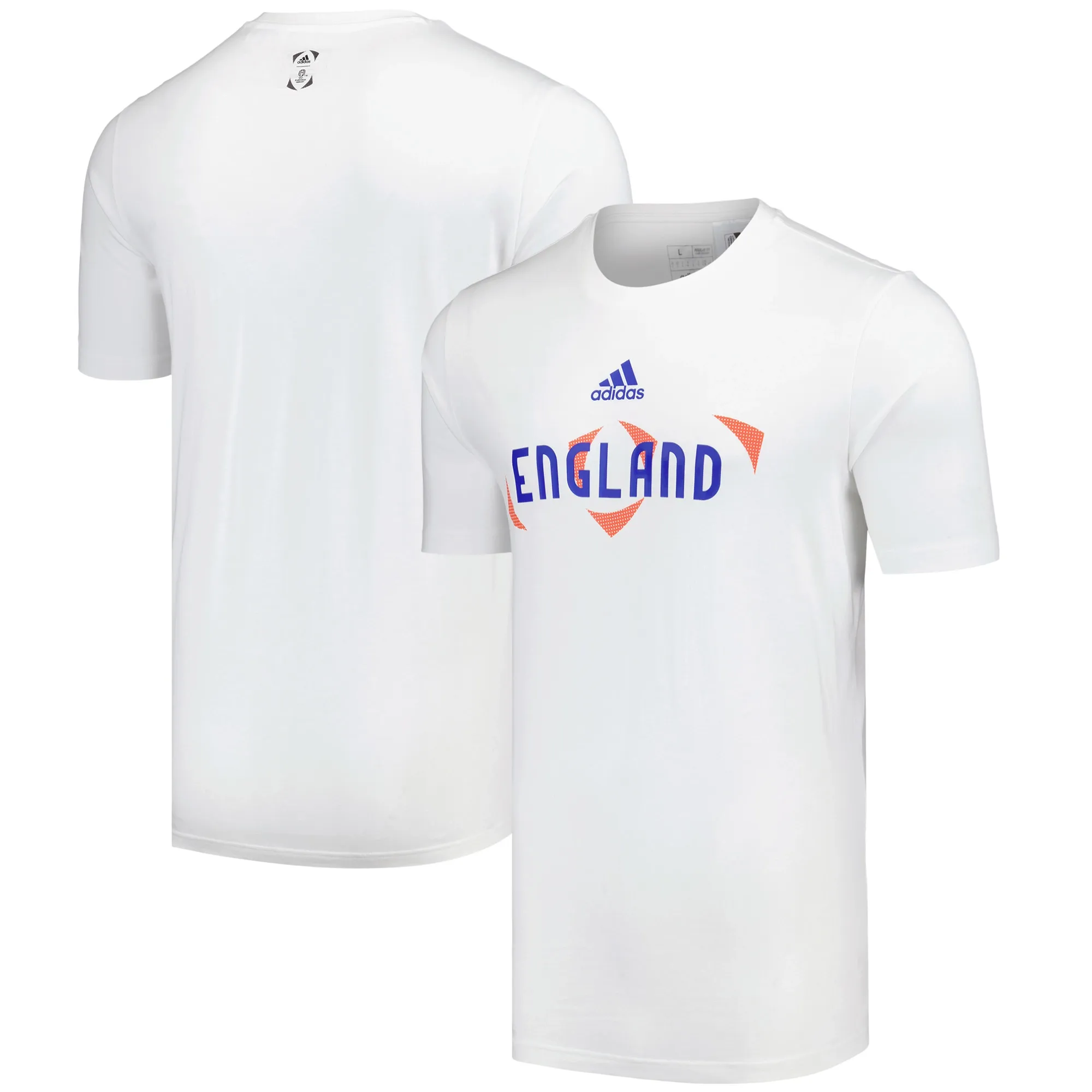 adidas Euro 2024 England T-Shirt White IT9320