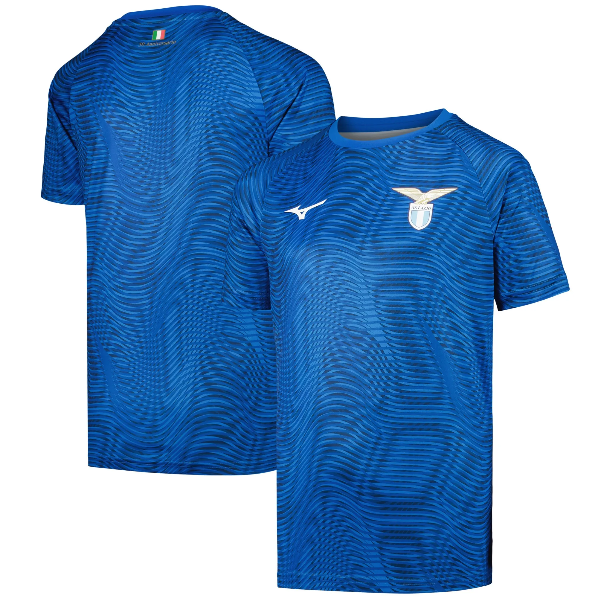 Lazio Mizuno Pre Match Jersey - Royal - Kids