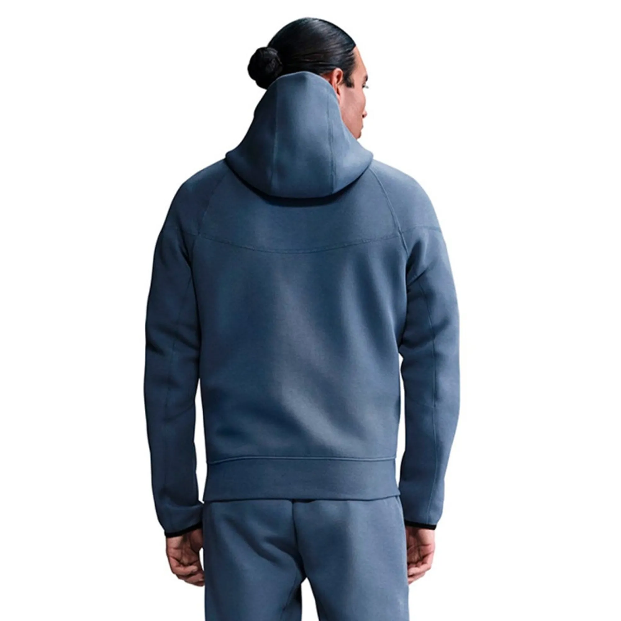 PSG Nike Tech Fleece Full Zip Hoodie - Diffused Blue