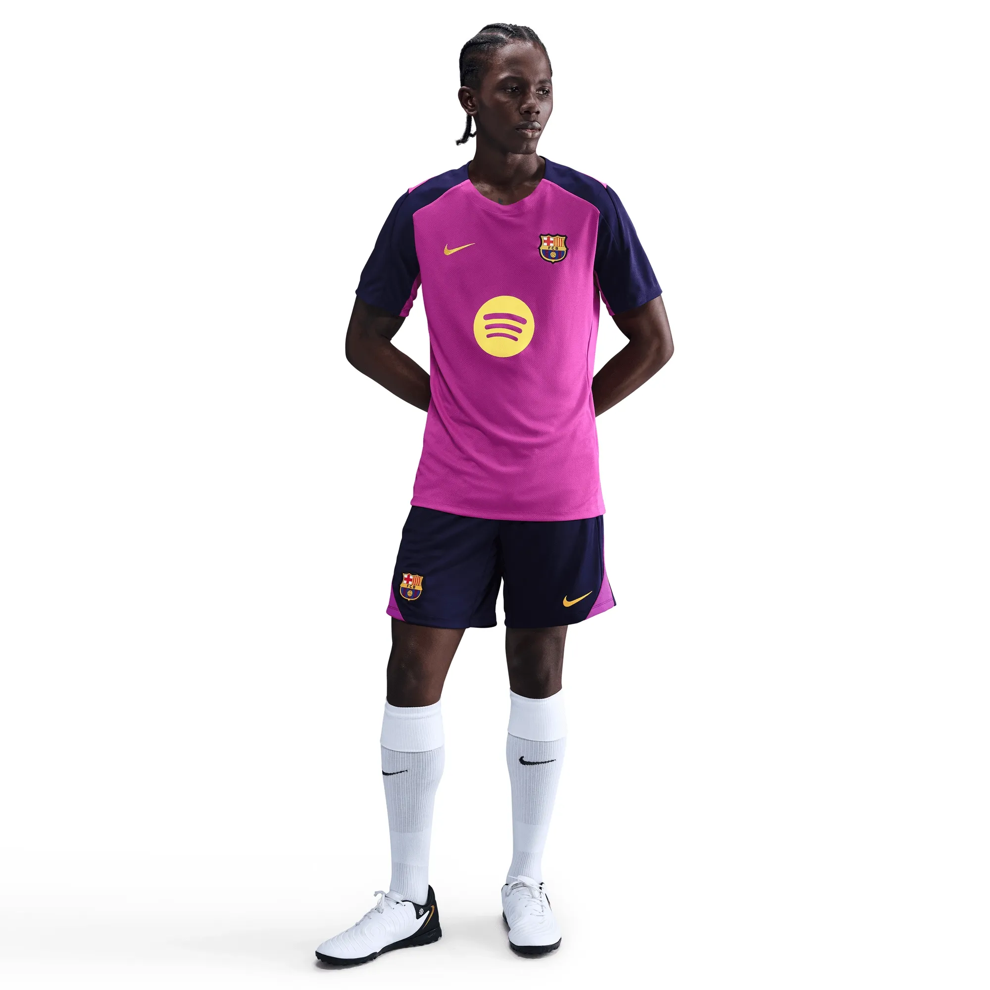 Barcelona Nike Strike Training Short - Purple