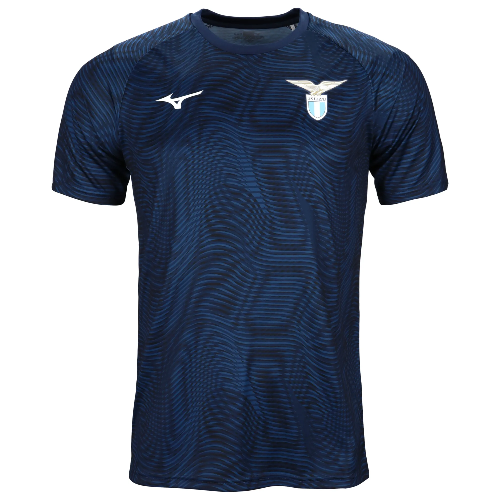 Lazio Mizuno Pre Match Jersey - Navy - Kids
