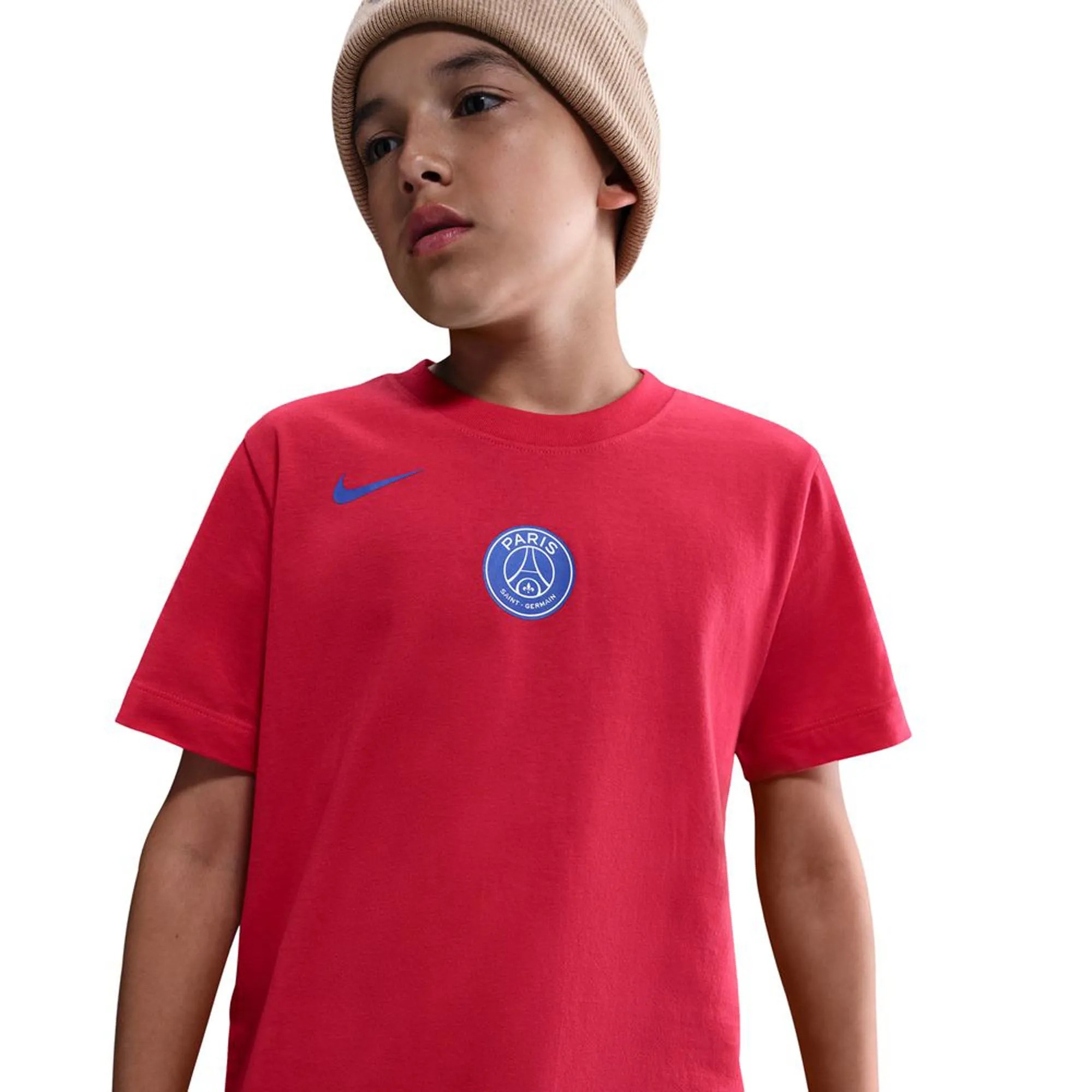 PSG Nike T90 Remix T-Shirt - Red - Kids