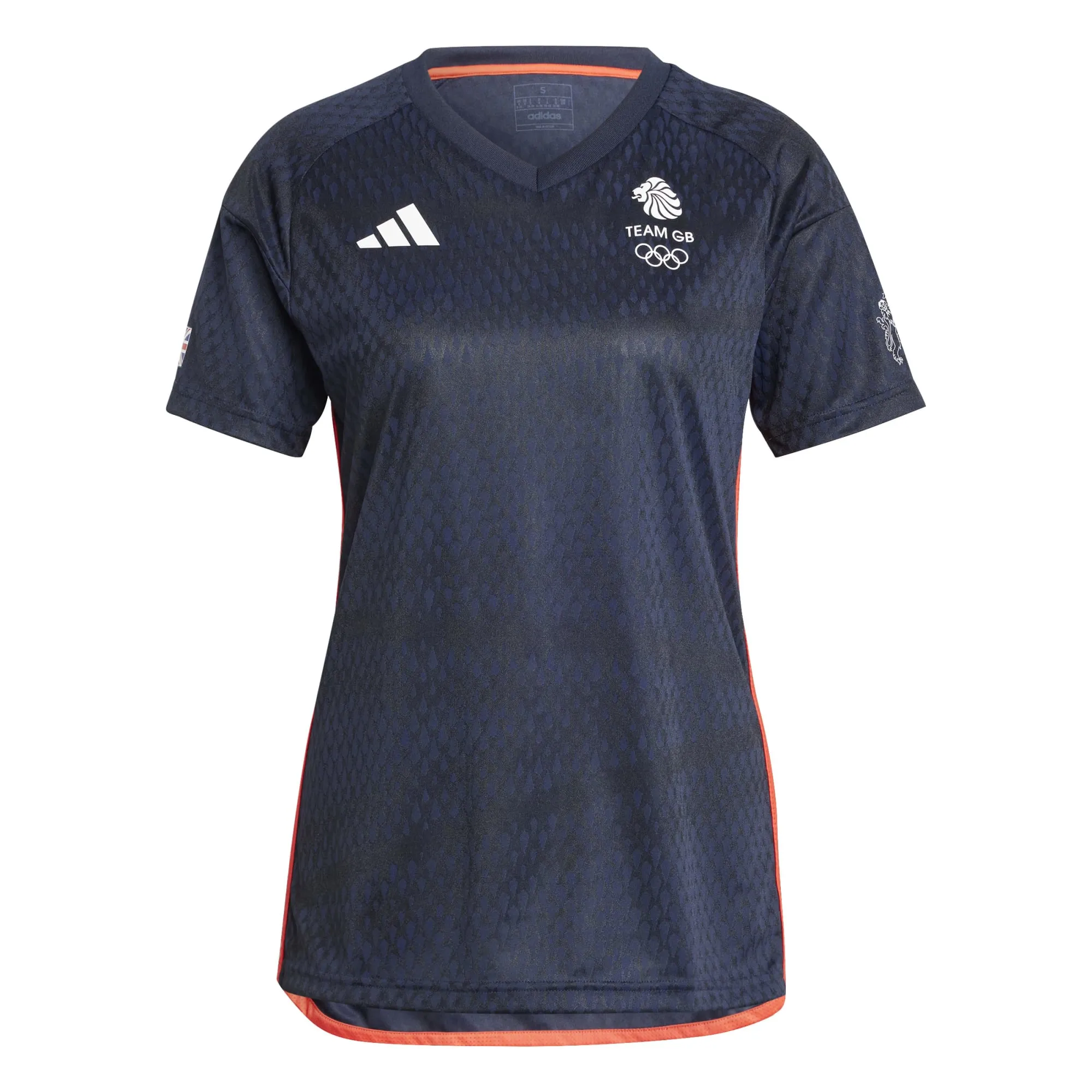 Team GB Football Jersey - Navy - Womens