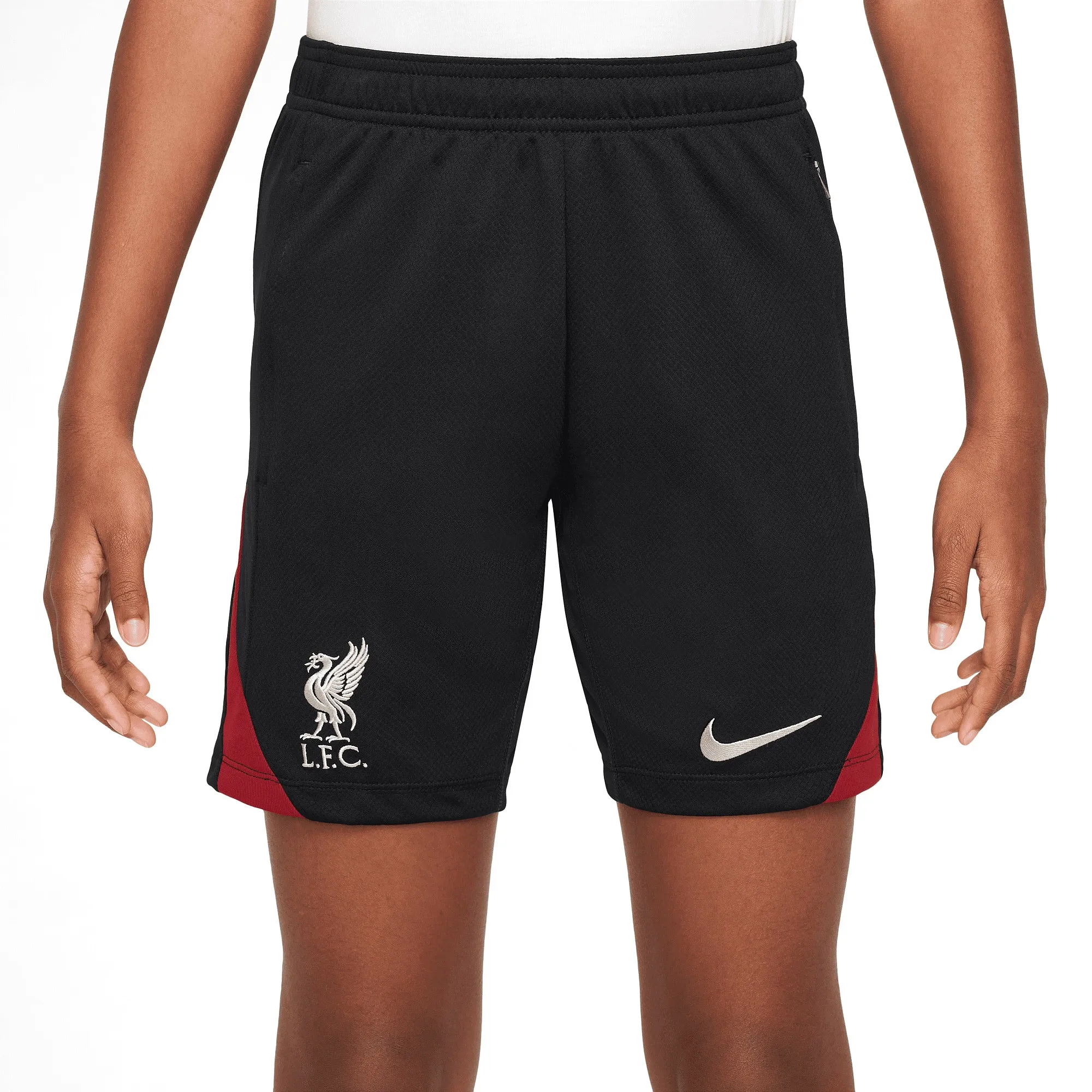 Liverpool Nike Strike Training Shorts - Black - Kids