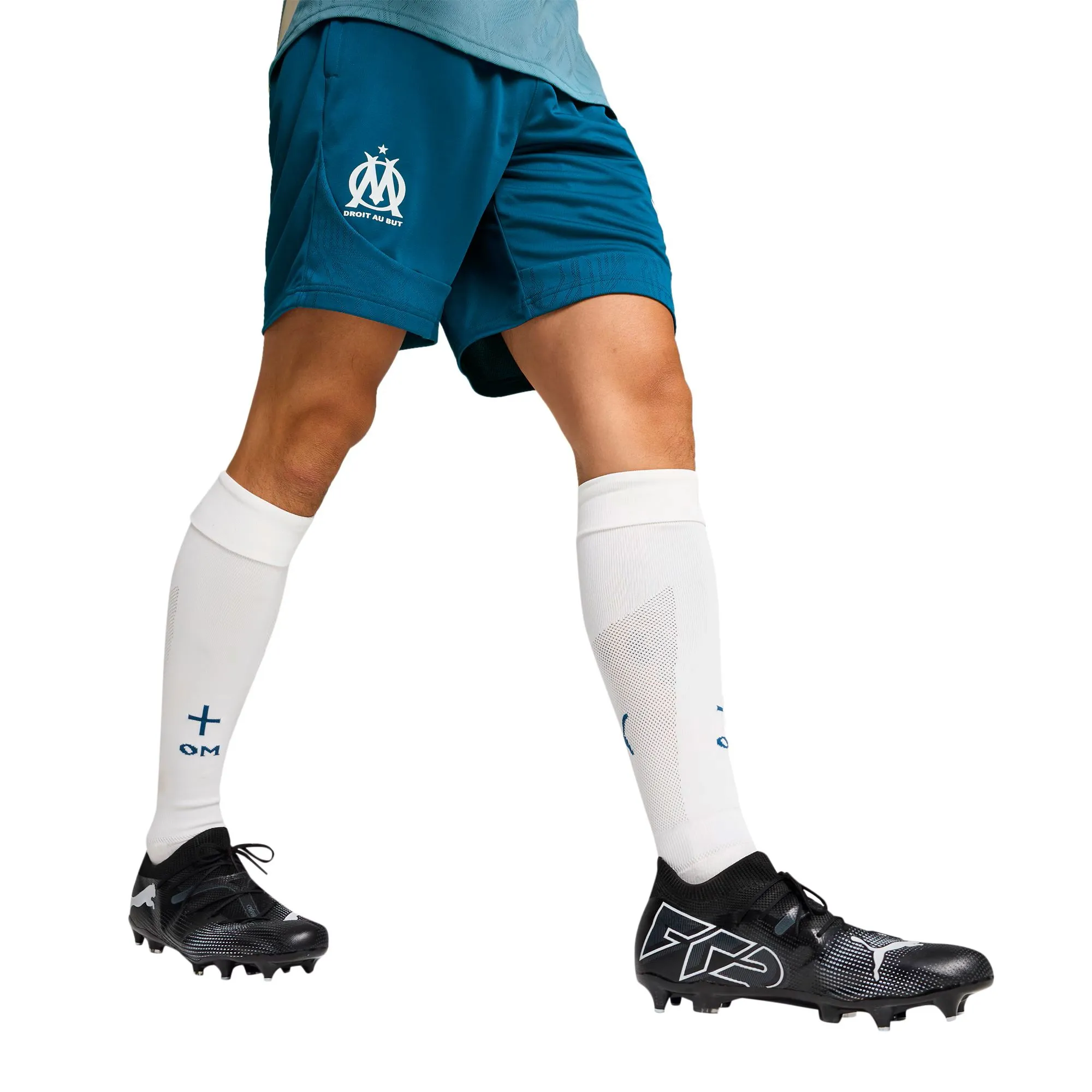 Olympique de Marseille Puma Training Shorts - Royal Blue