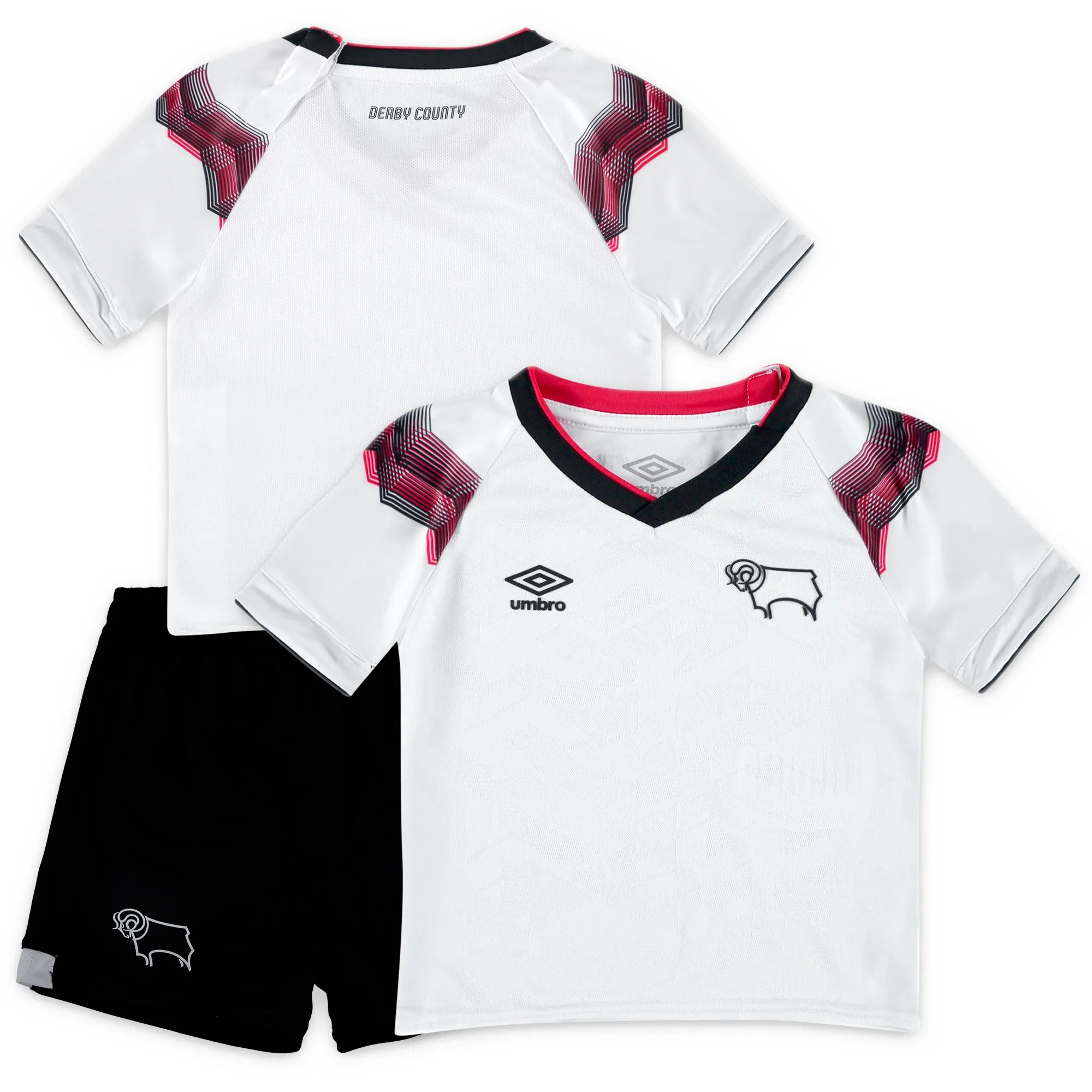 Derby County Umbro Home Infants Kit 2023-24