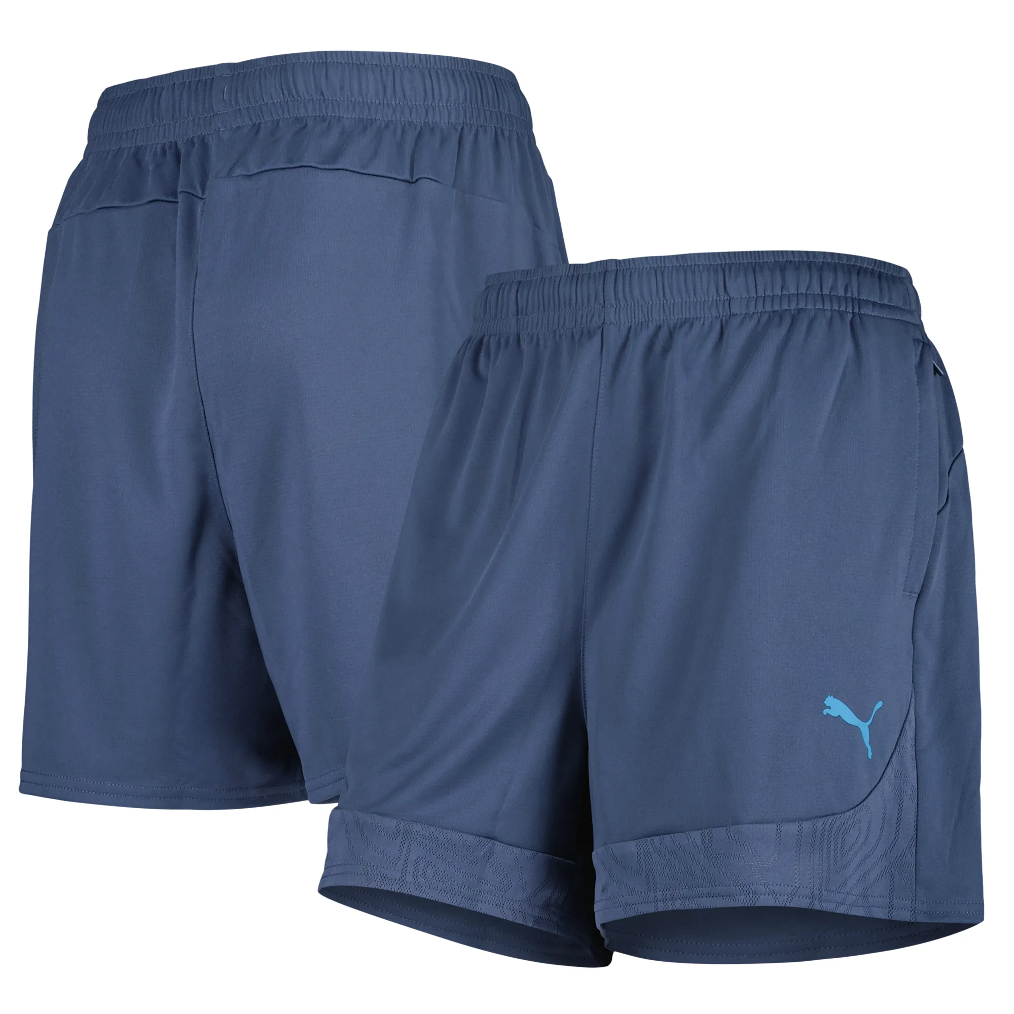 Manchester City Training Shorts - Blue - Womens