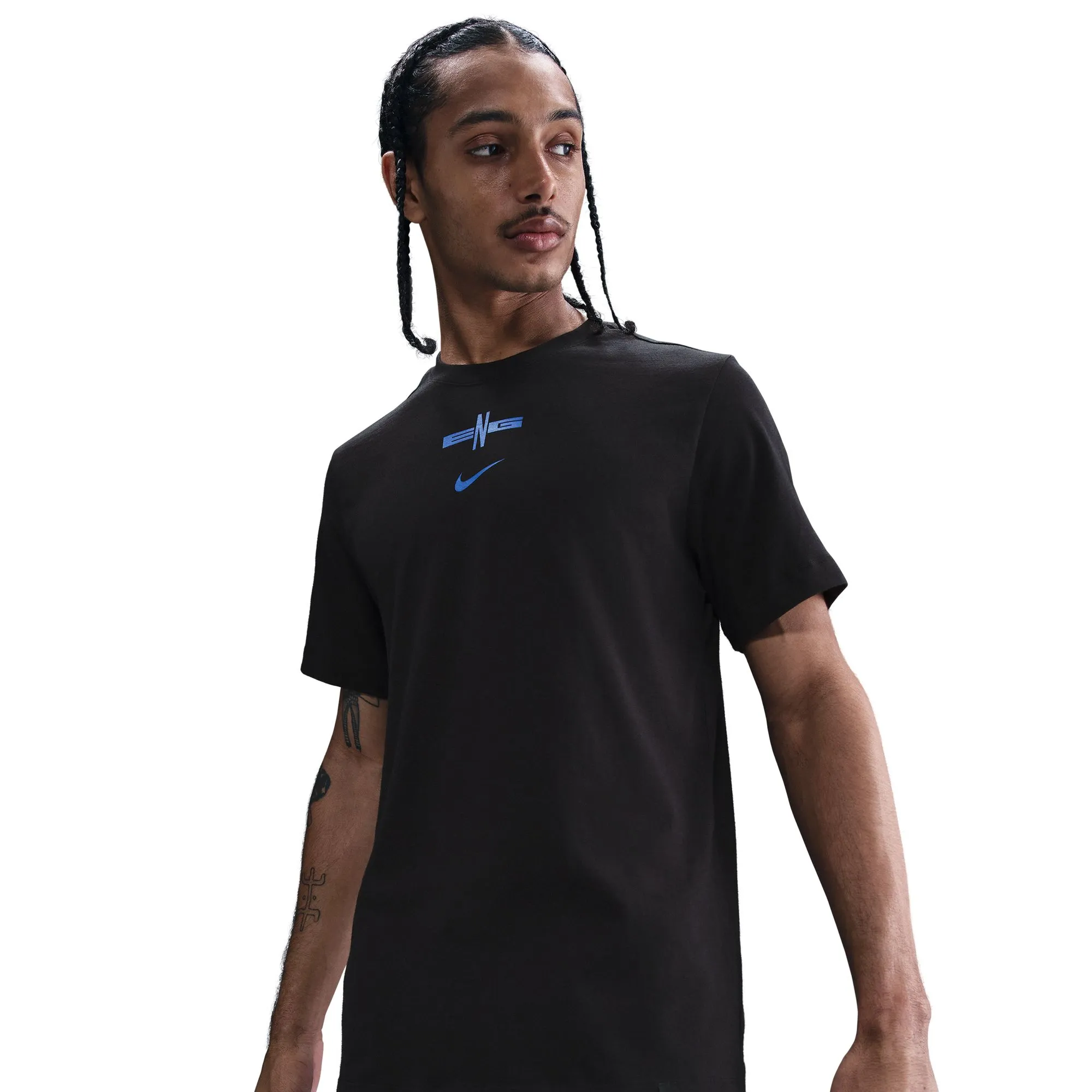 England Lionesses Nike Crest T-Shirt 2025 - Black