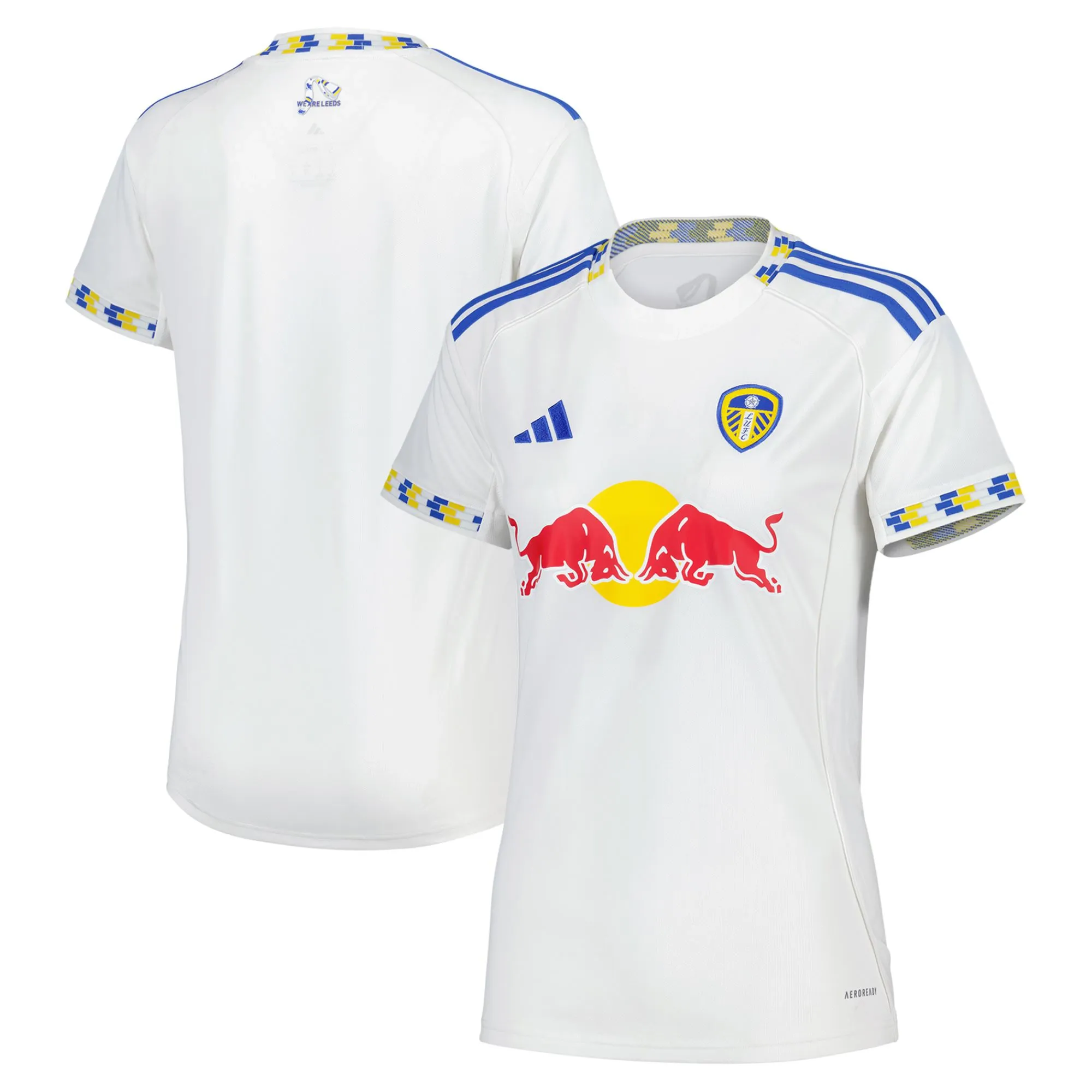 Leeds United adidas Home Shirt 2025-26 - Womens