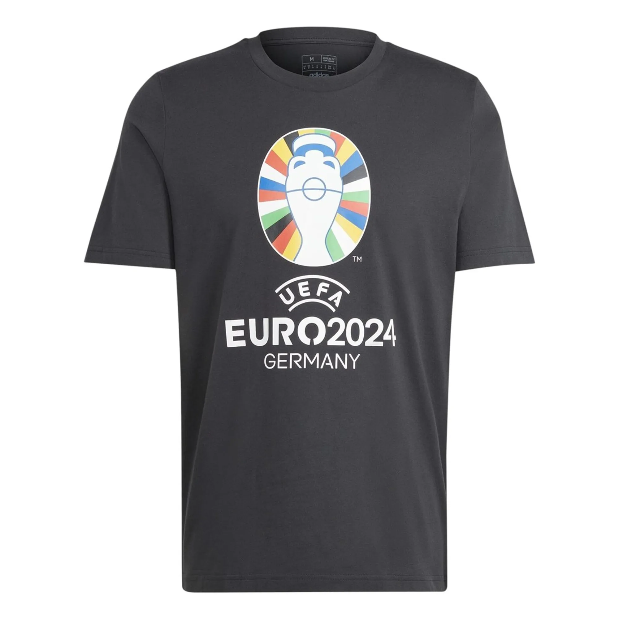 adidas Euro 2024  T-Shirt - Black