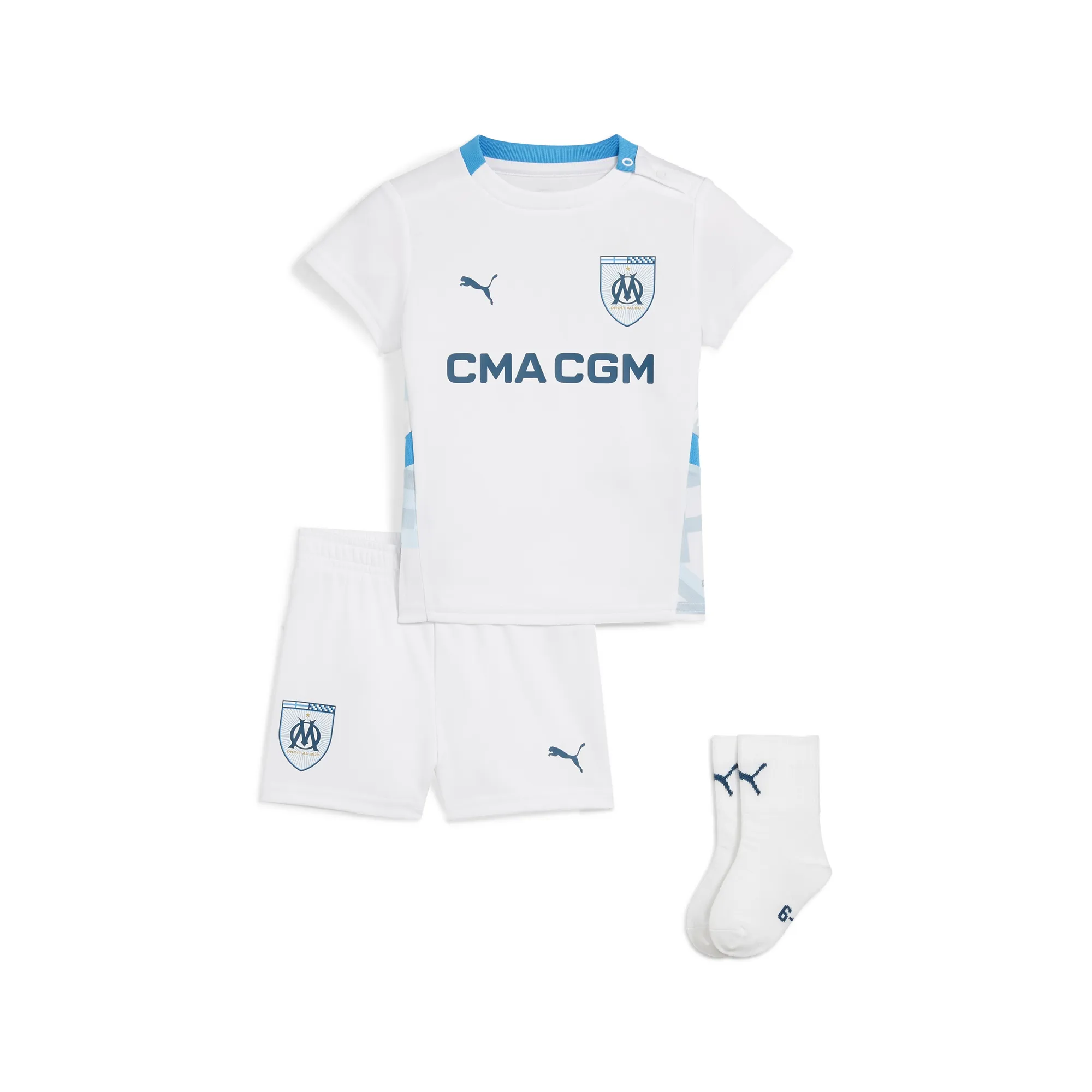 Olympique de Marseille PUMA Home Babykit 2024-25