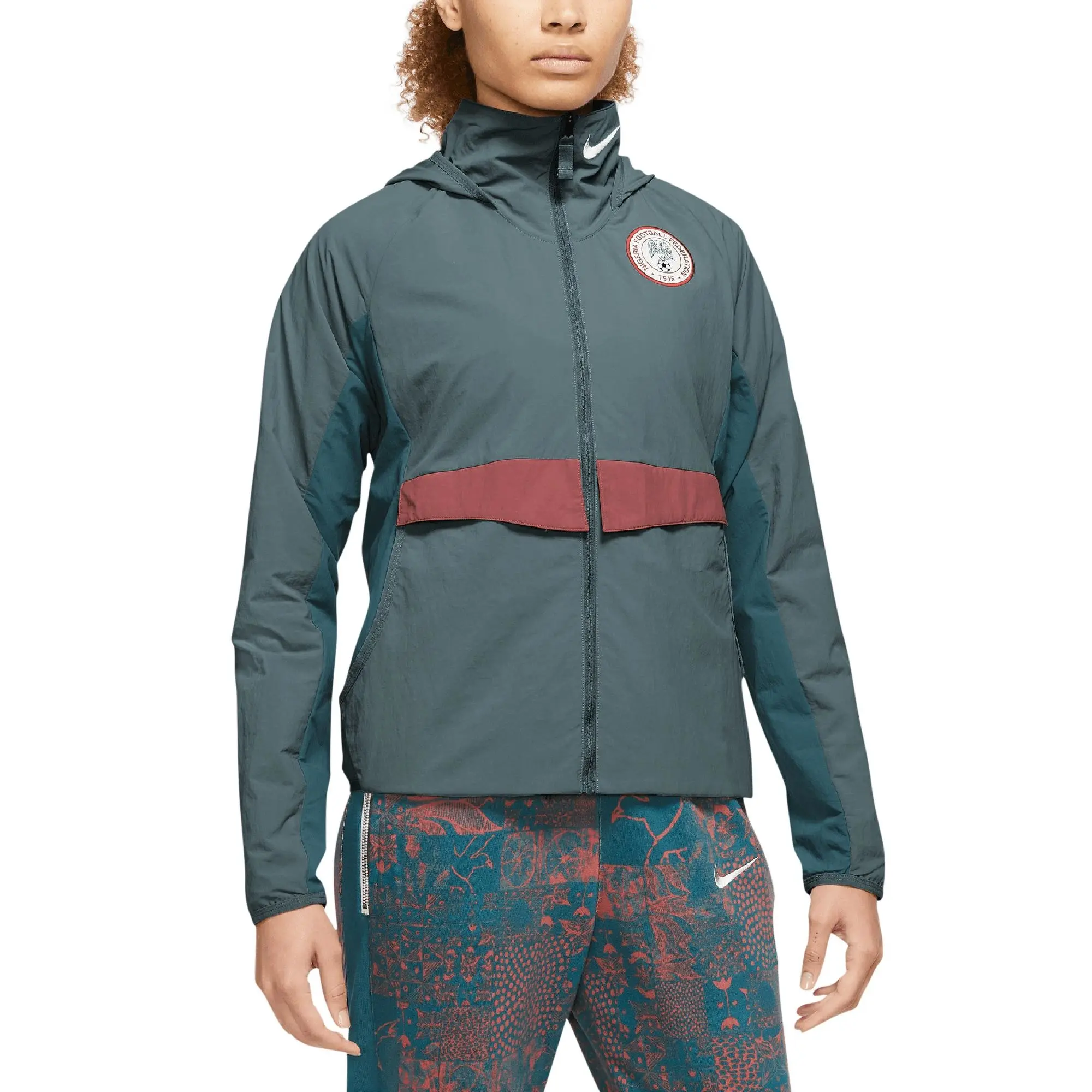 Nigeria Nike AWF Jacket - Grey - Womens