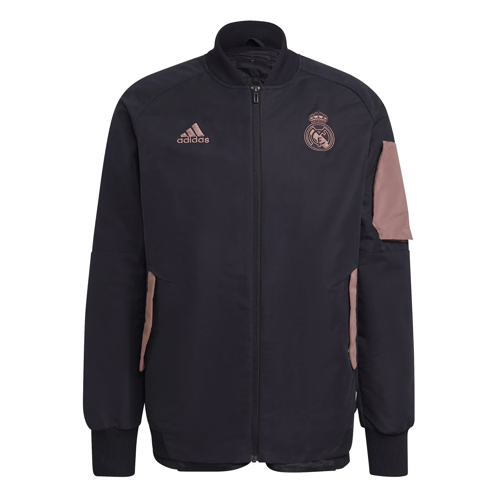 Real Madrid Travel Jacket - Black