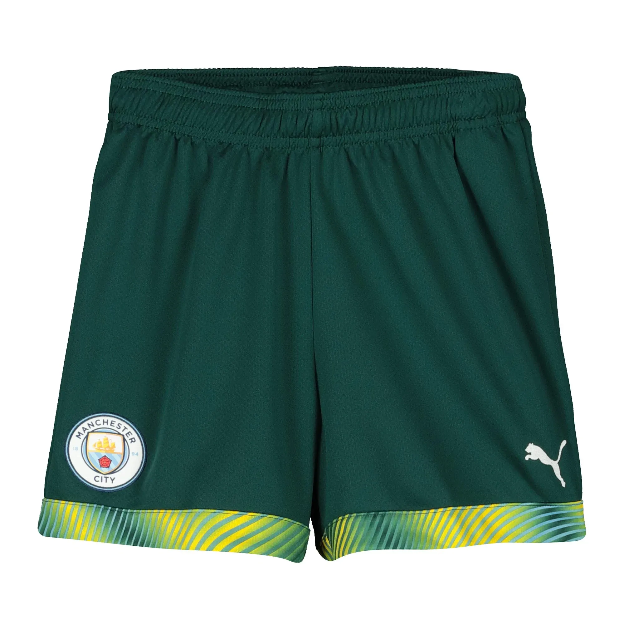 Manchester City Home Goalkeeper Shorts 2019-20 - Kids