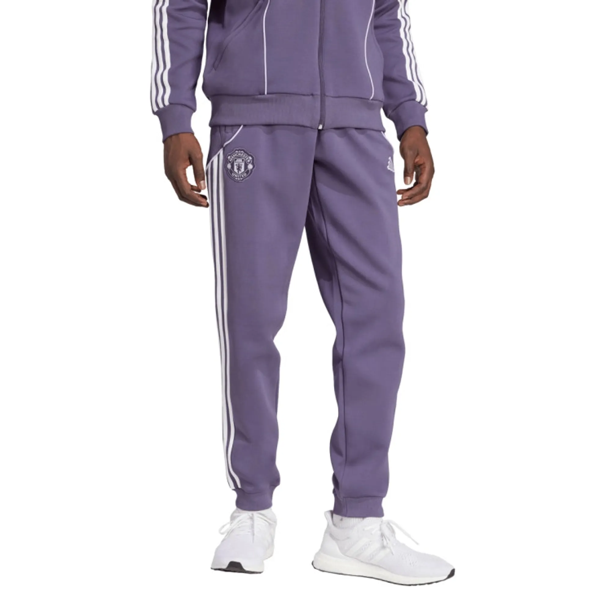 Manchester United adidas Urban Purist Track Pants - Purple