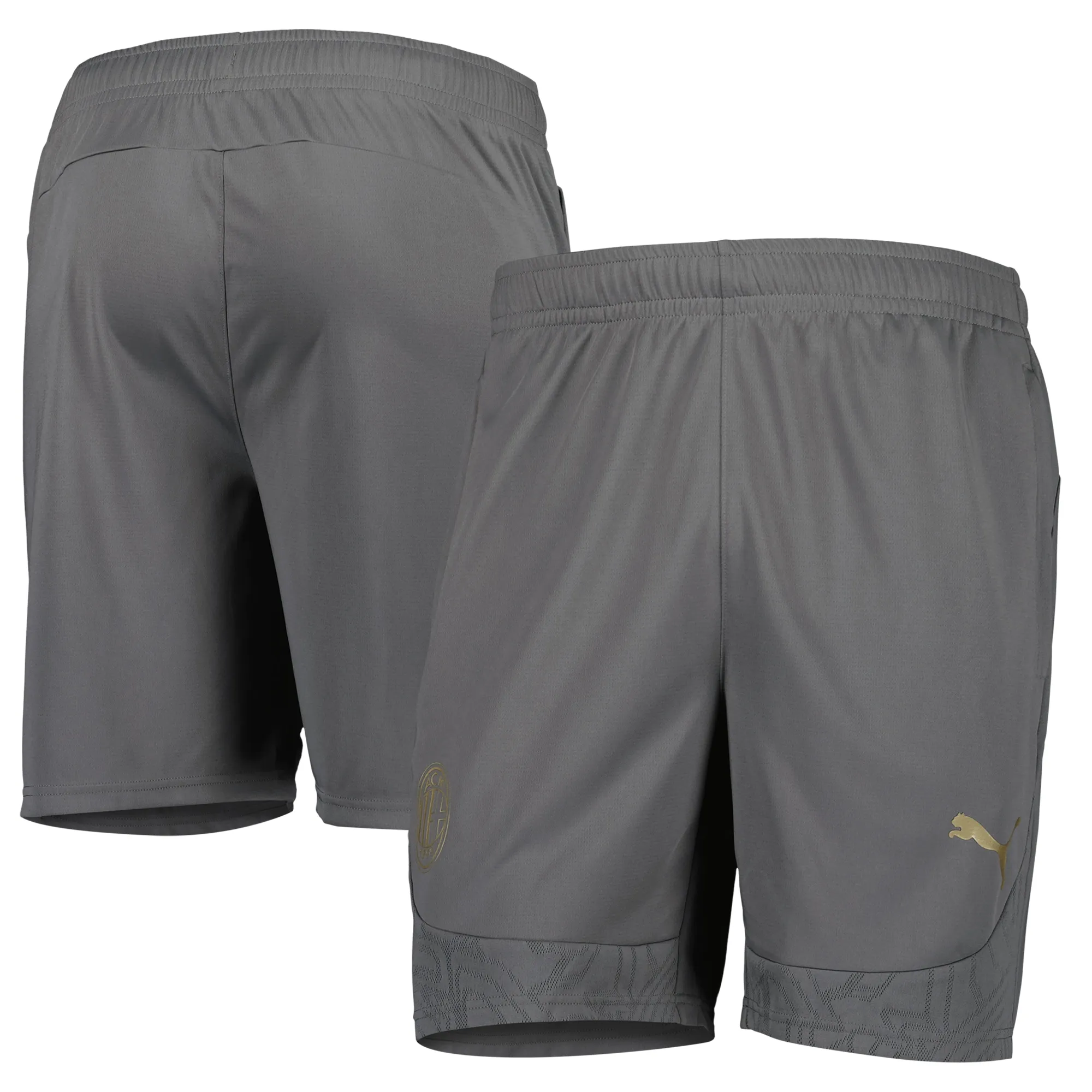 AC Milan PUMA Training Shorts - Grey