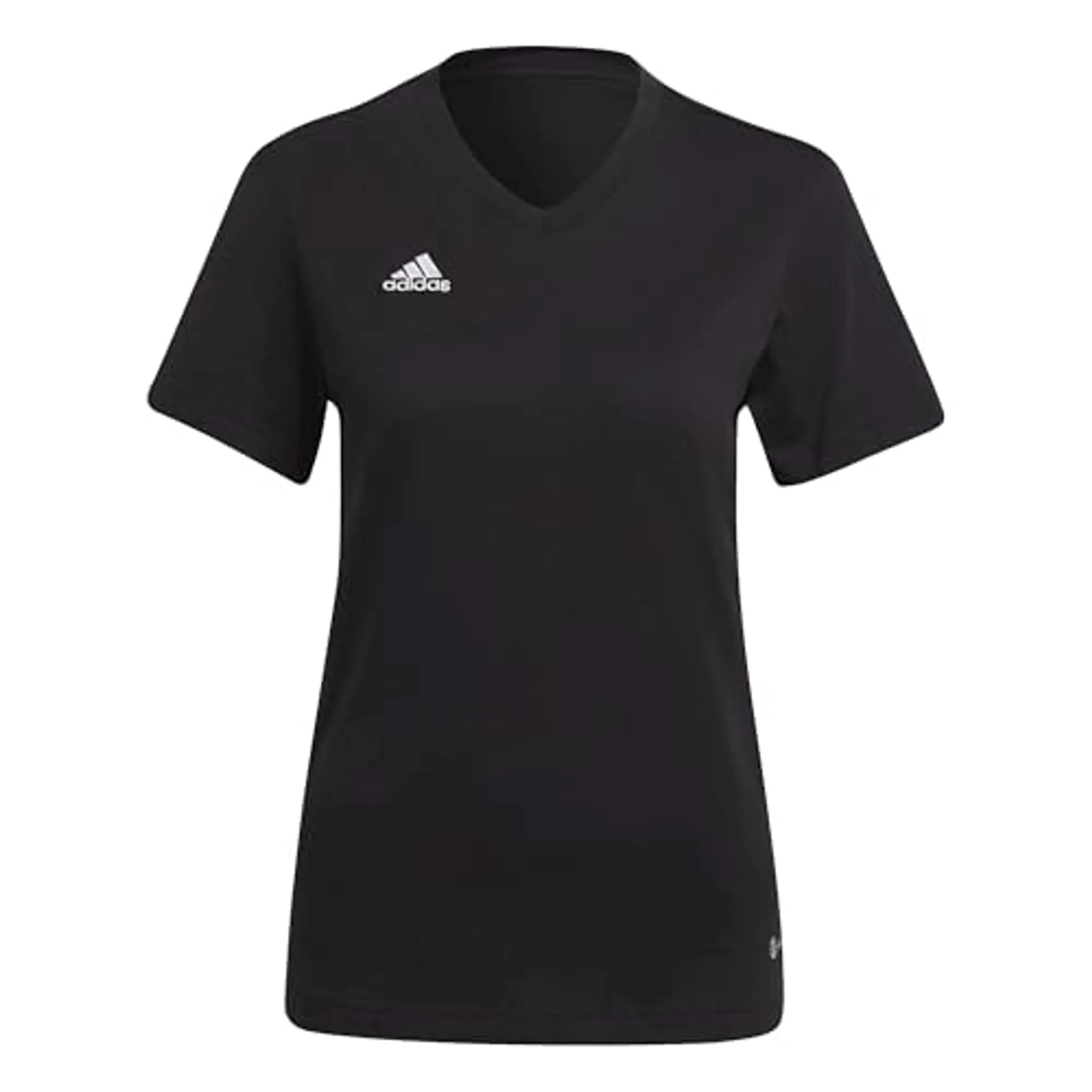 Aston Villa adidas T Shirt - Black - Womens