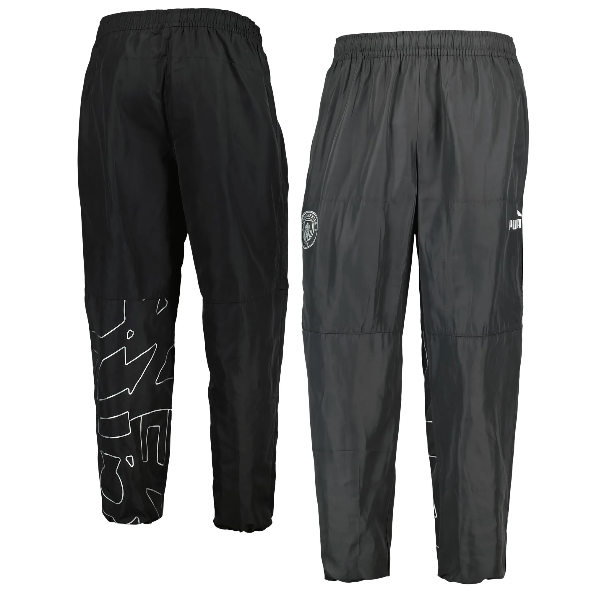 Manchester City Puma FtblStatement Track Pants - Black