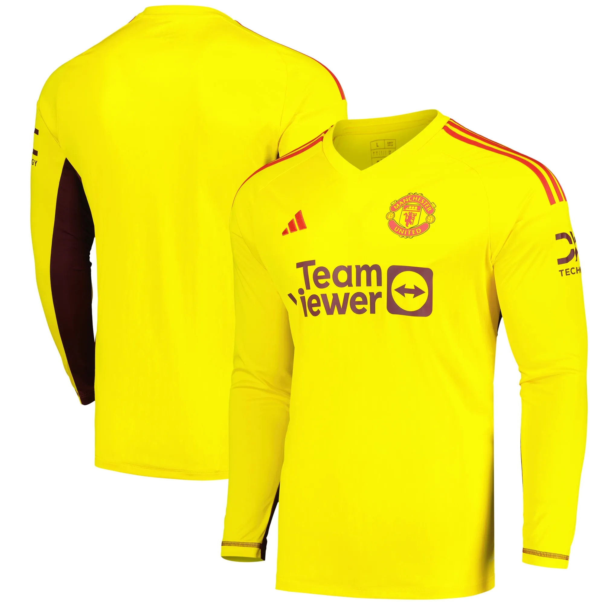 Manchester United adidas Goalkeeper Shirt 2023-24 - Long Sleeve