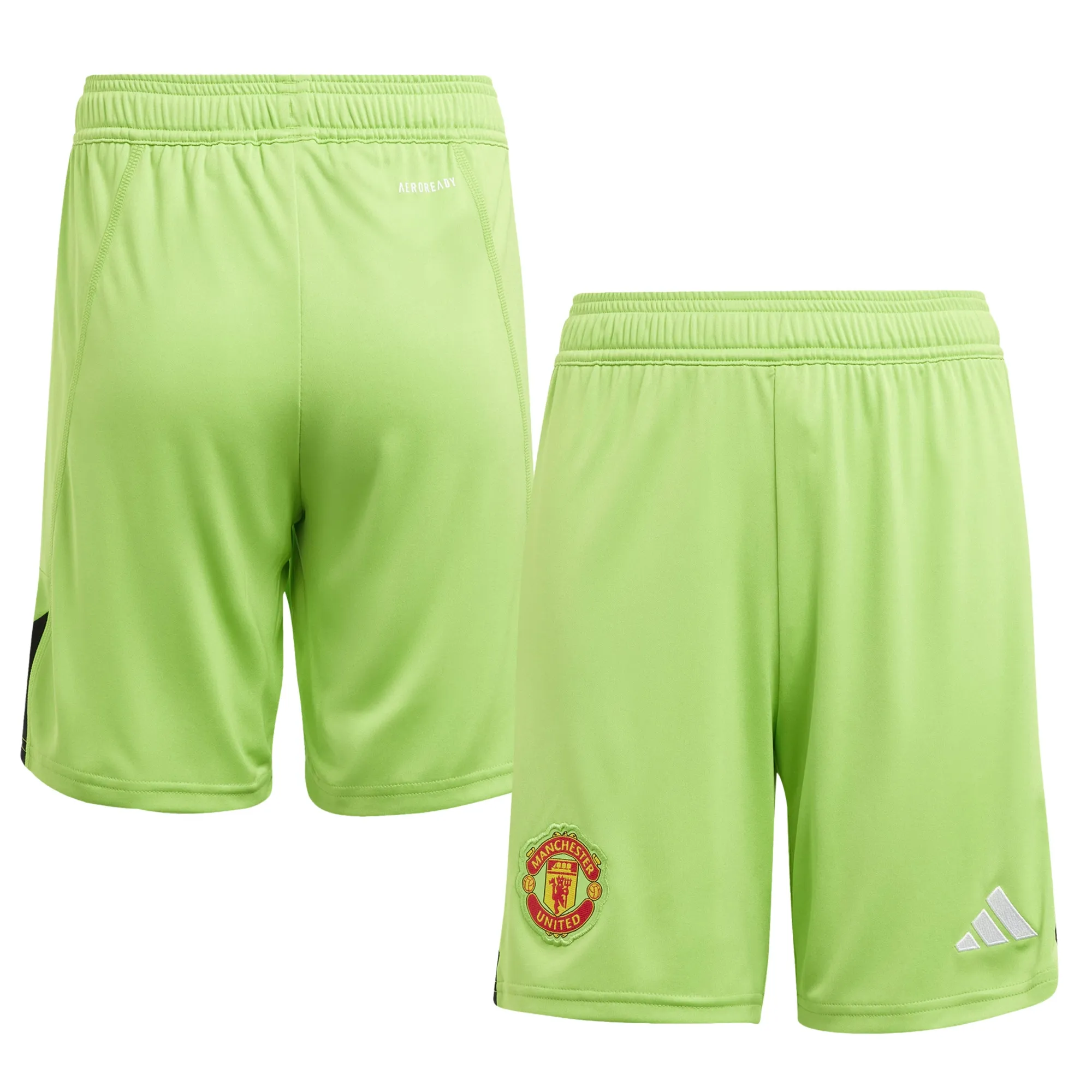 Manchester United adidas Home Goalkeeper Shorts 2023-24