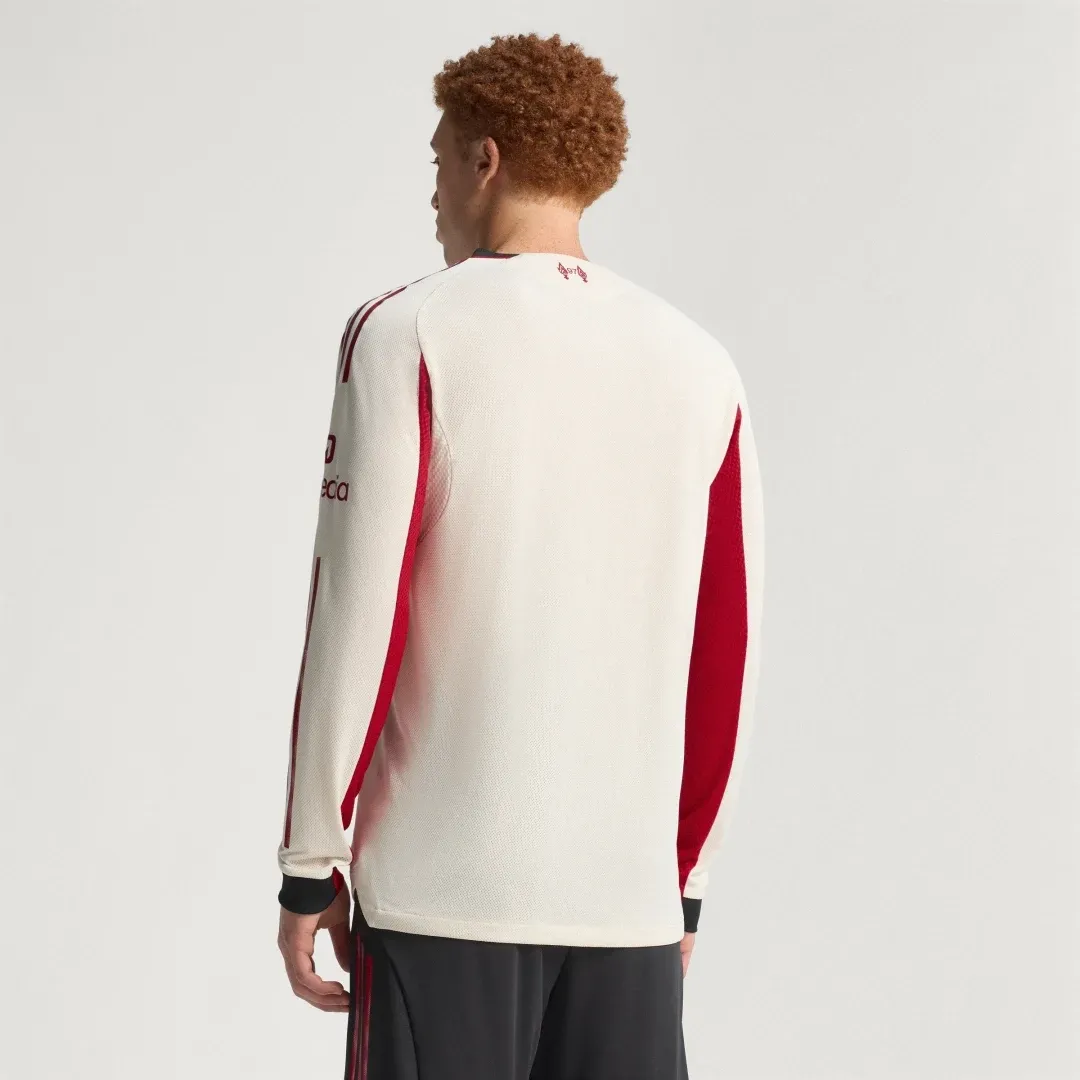 adidas Liverpool FC 25/26 Long Sleeve Away Authentic Jersey