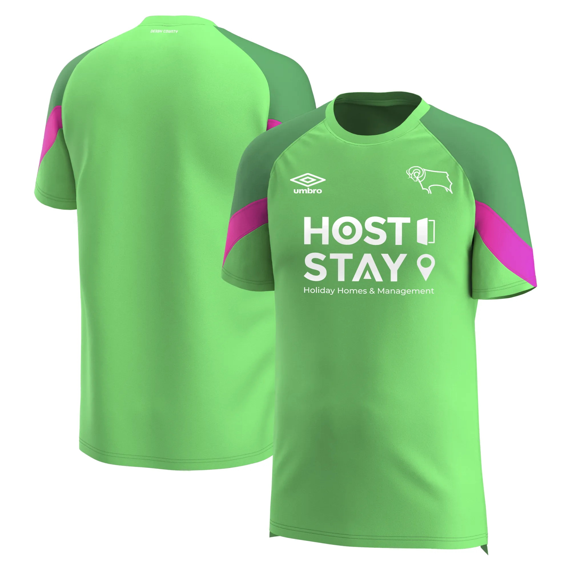 Derby County Umbro Goalkeeper Shirt 2023-24 - Kids