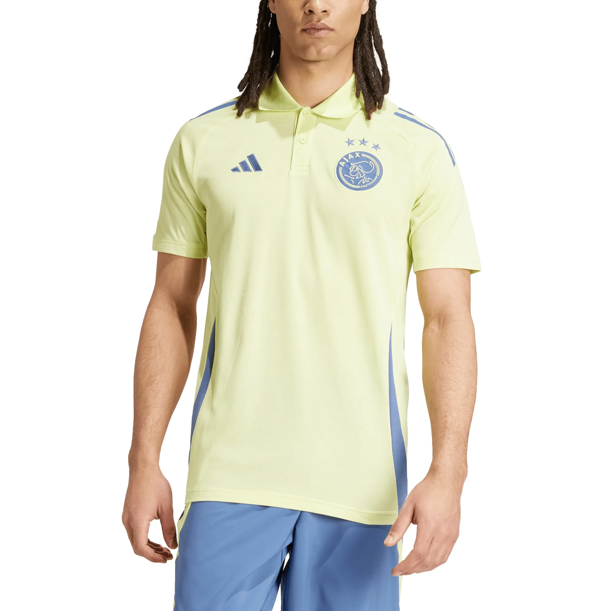 Ajax adidas Training Polo - Yellow