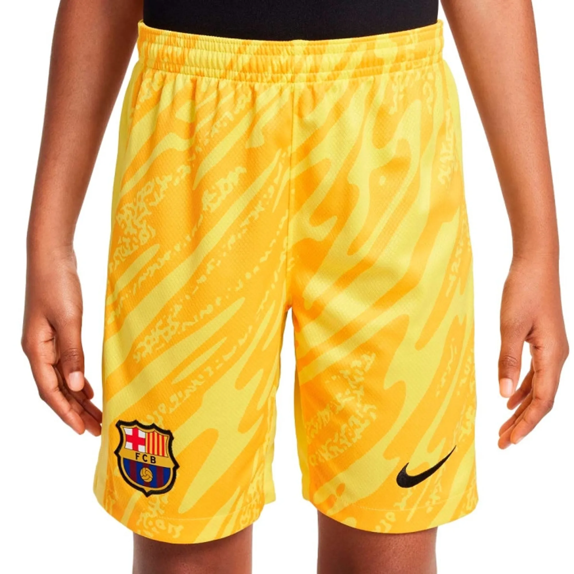 Barcelona Nike Goalkeeper Change Stadium Shorts 2024-25 - Kids