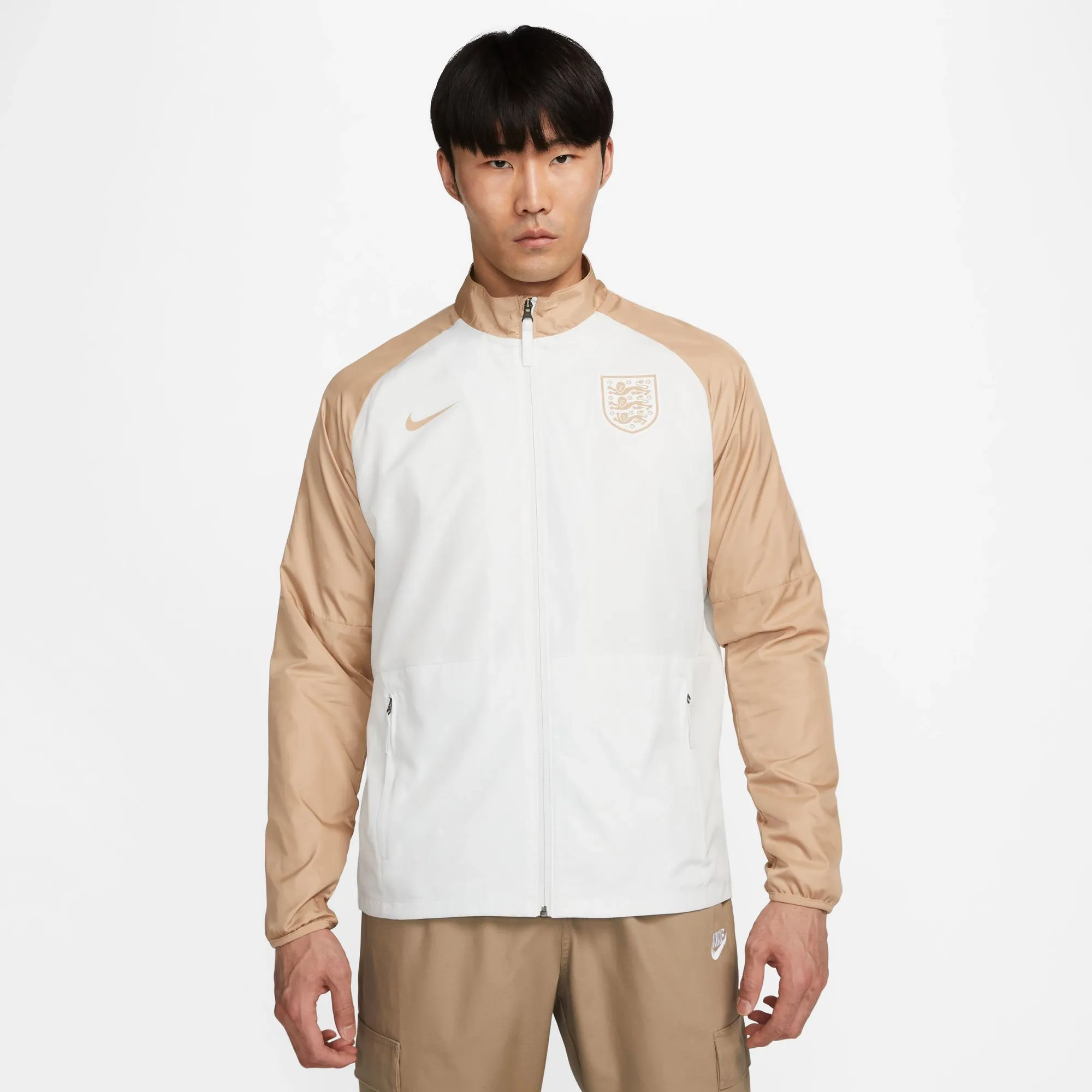 England Women's Nike Academy Jacket - White - Mens