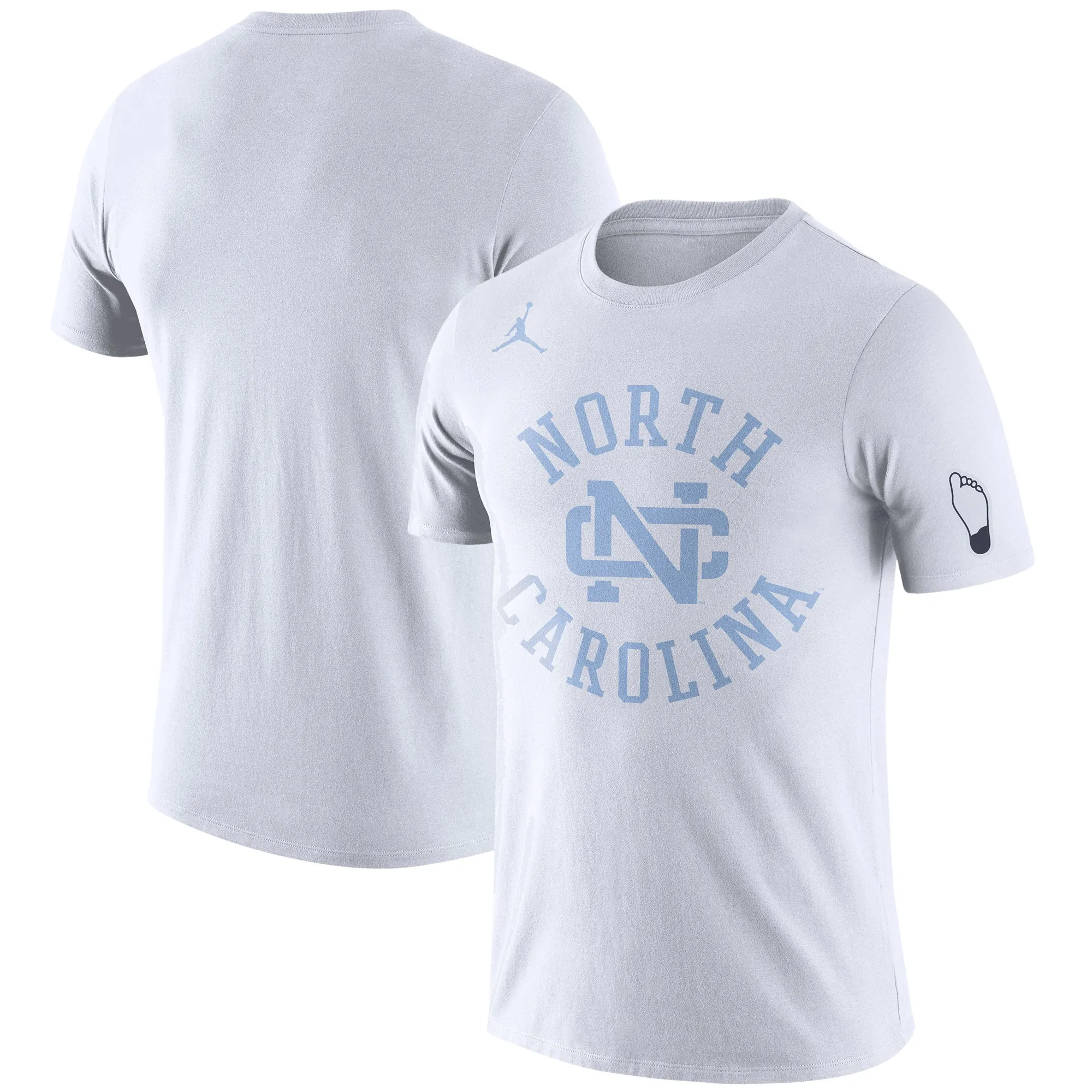 Jordan NCAA Jordan North Carolina Nike Retro Graphic T-Shirt - Mens
